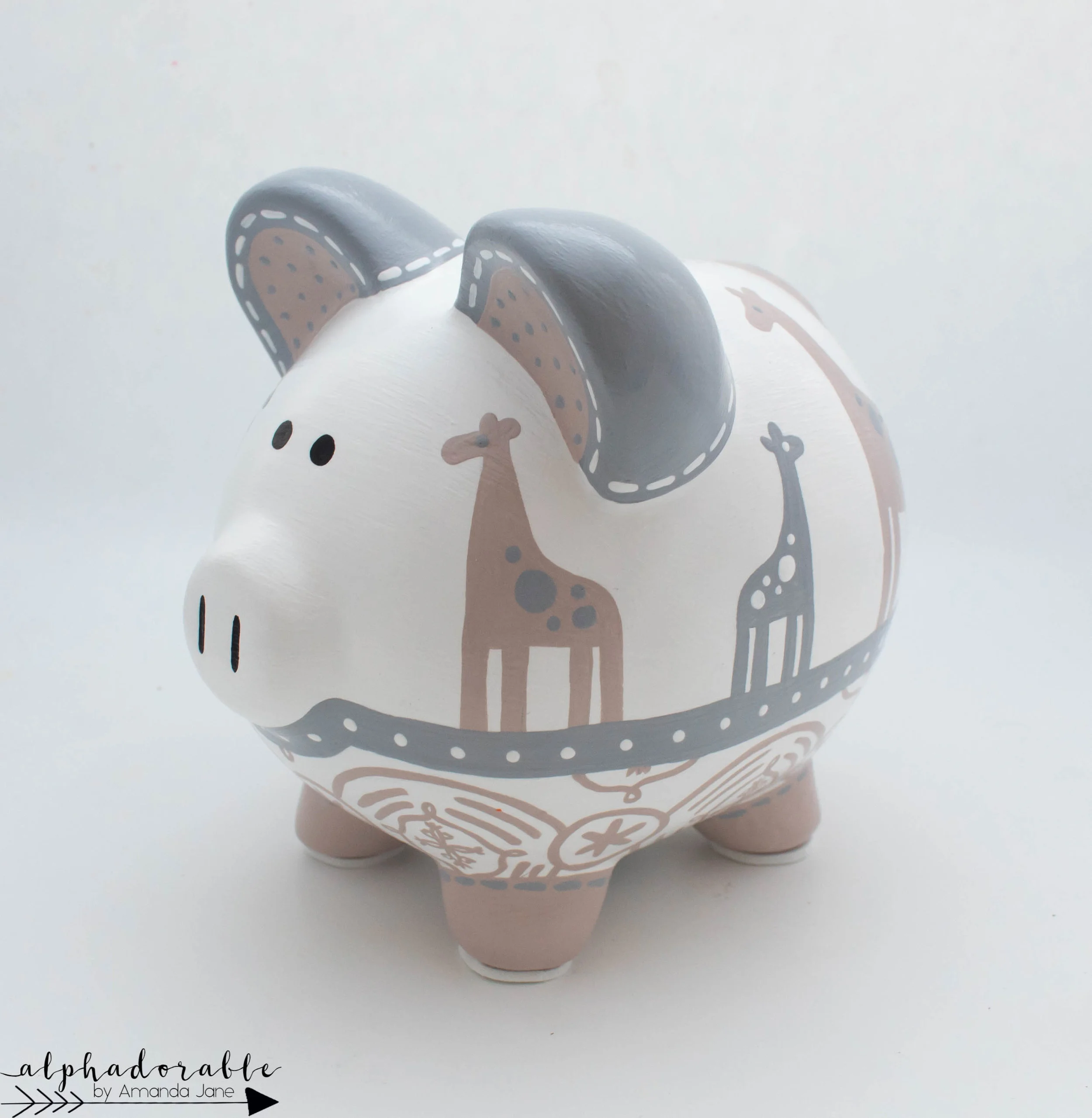 acrylic piggy bank