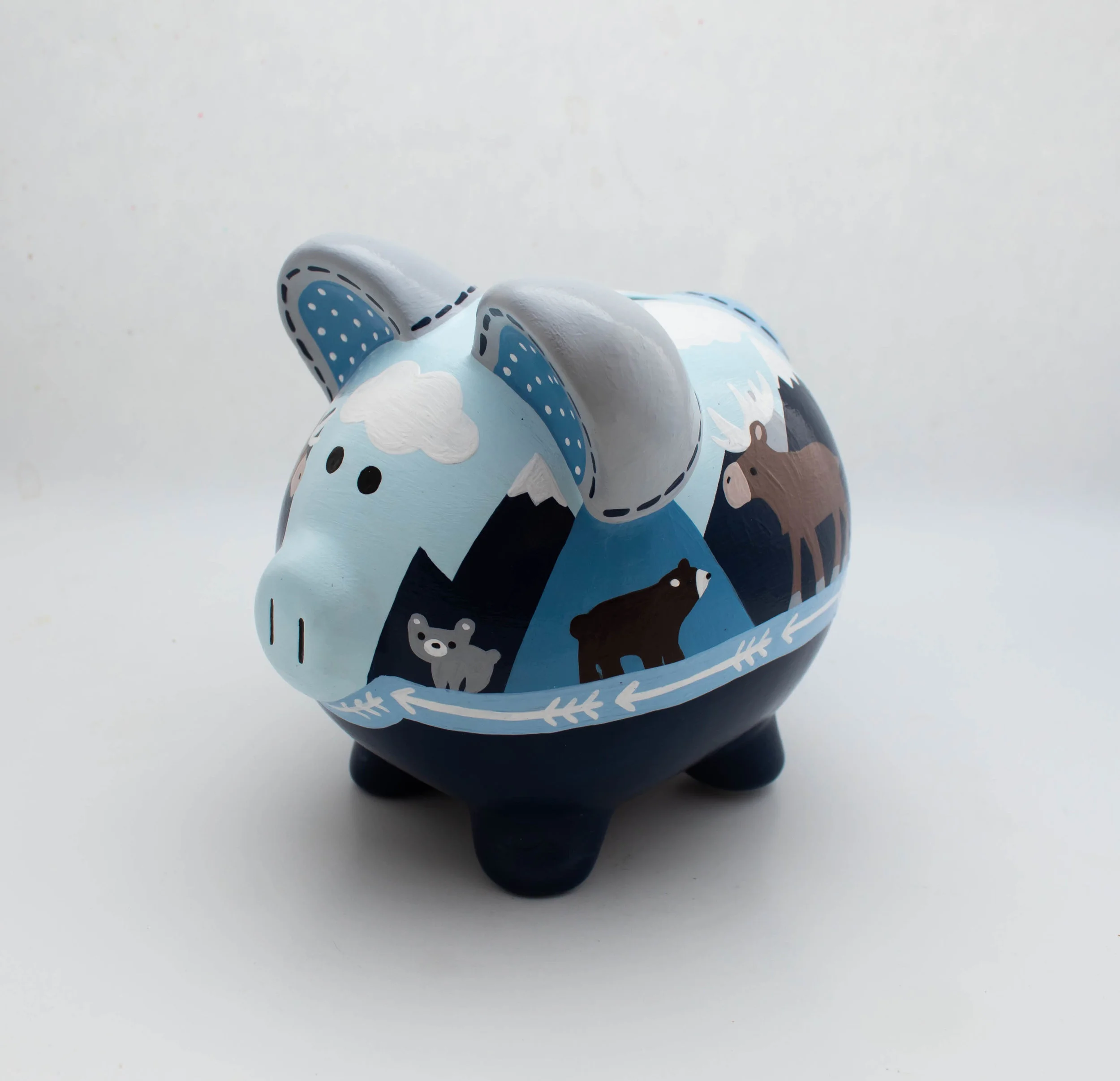 piggy bank bear