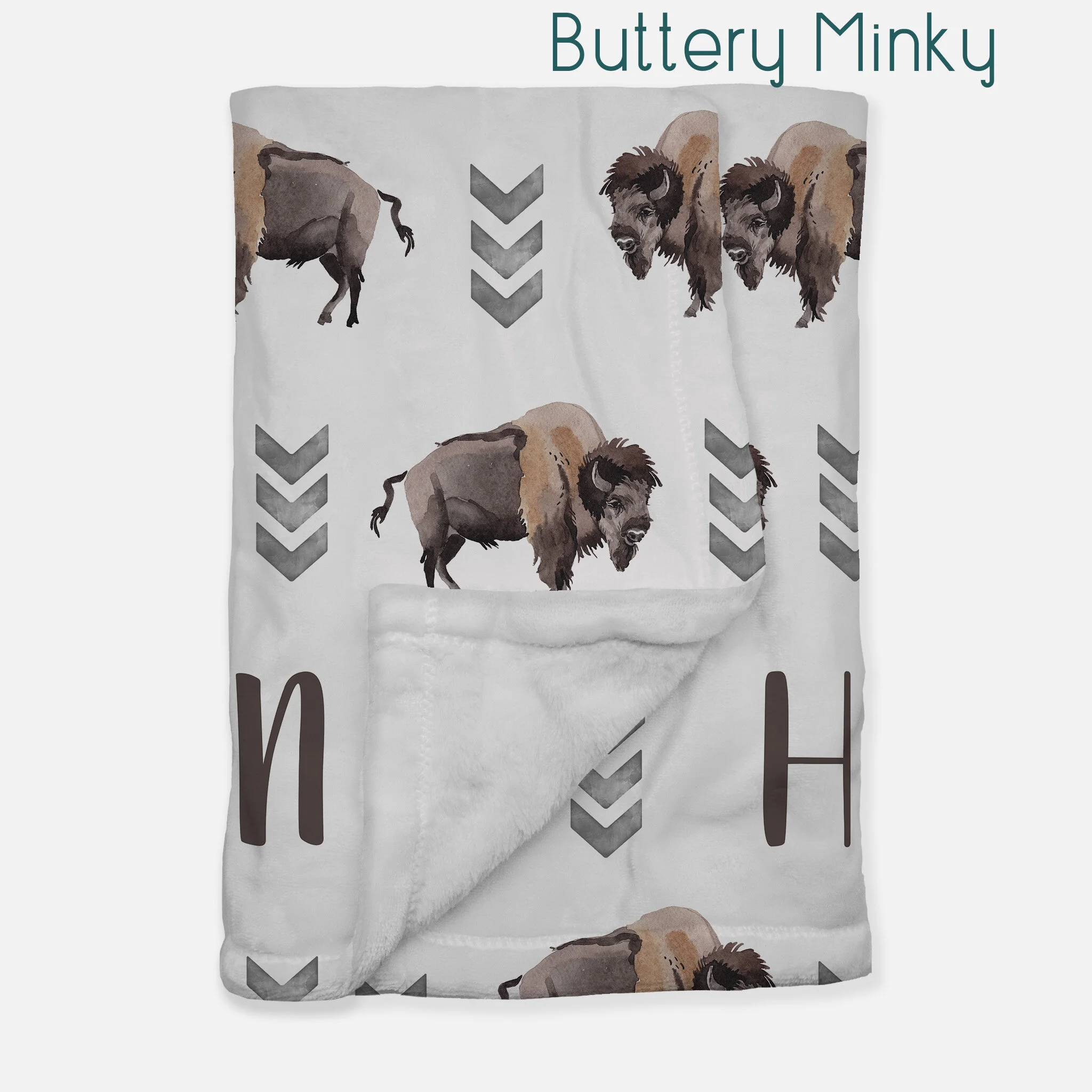 Bison discount baby blanket