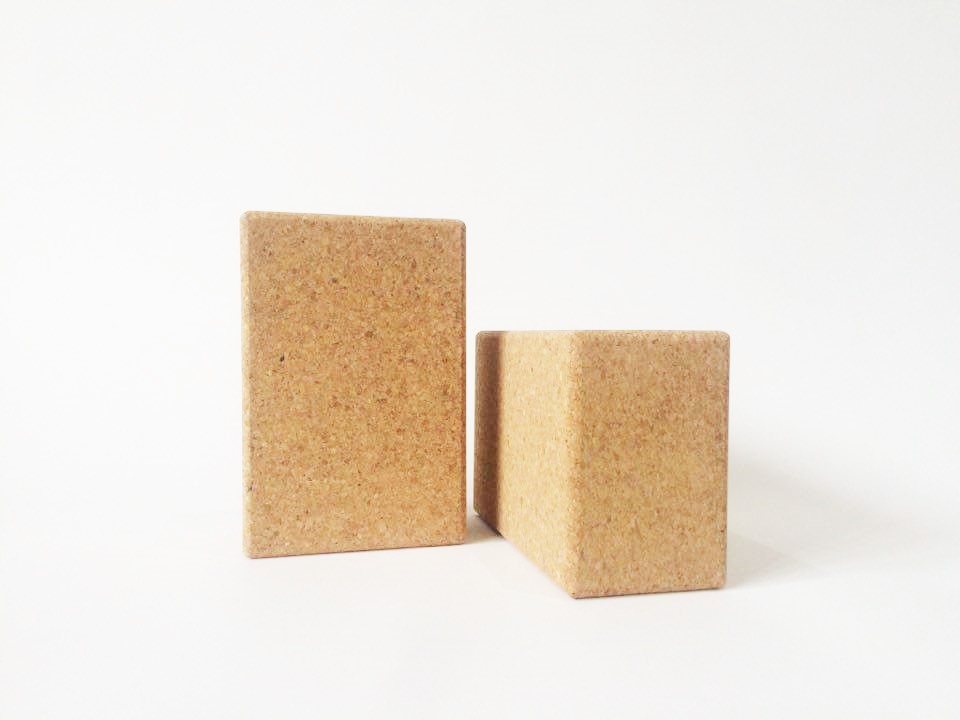 large cork blocks