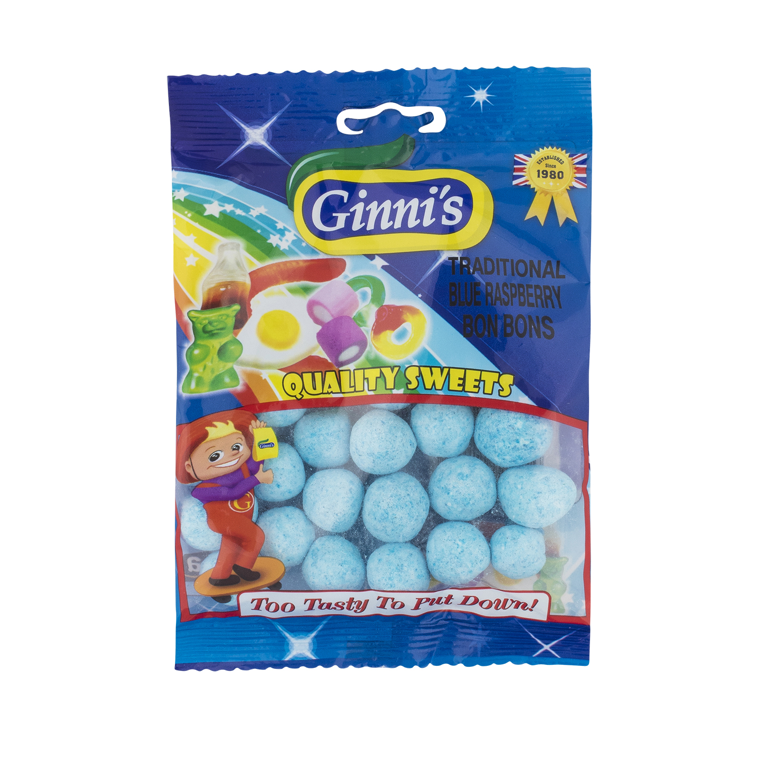 Blue Raspberry Bon Bons Ginni S Nuts Snacks And Sweets