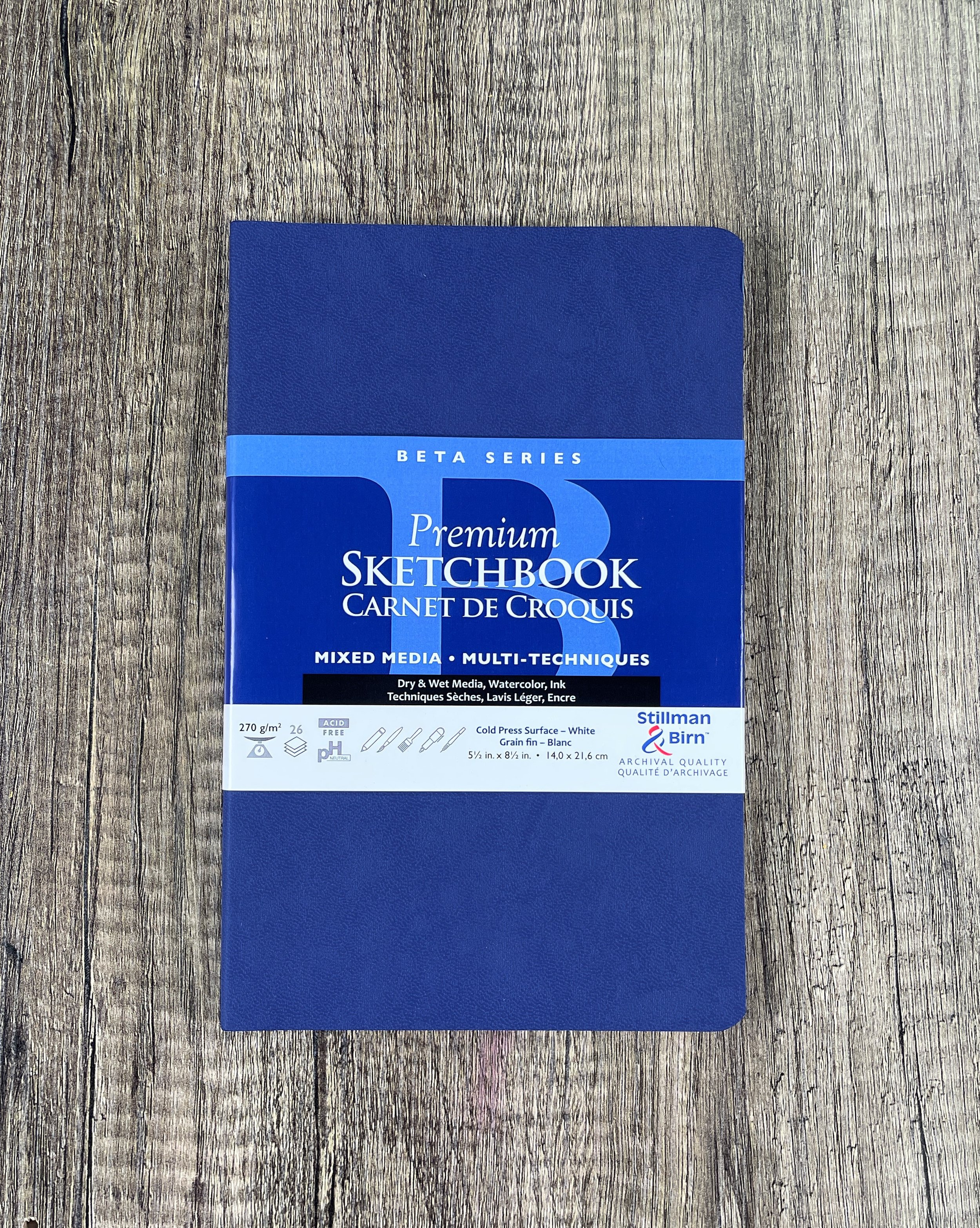 Stillman & Birn ~ Beta Series Softcover Sketchbook_Stoneground Paint Co.