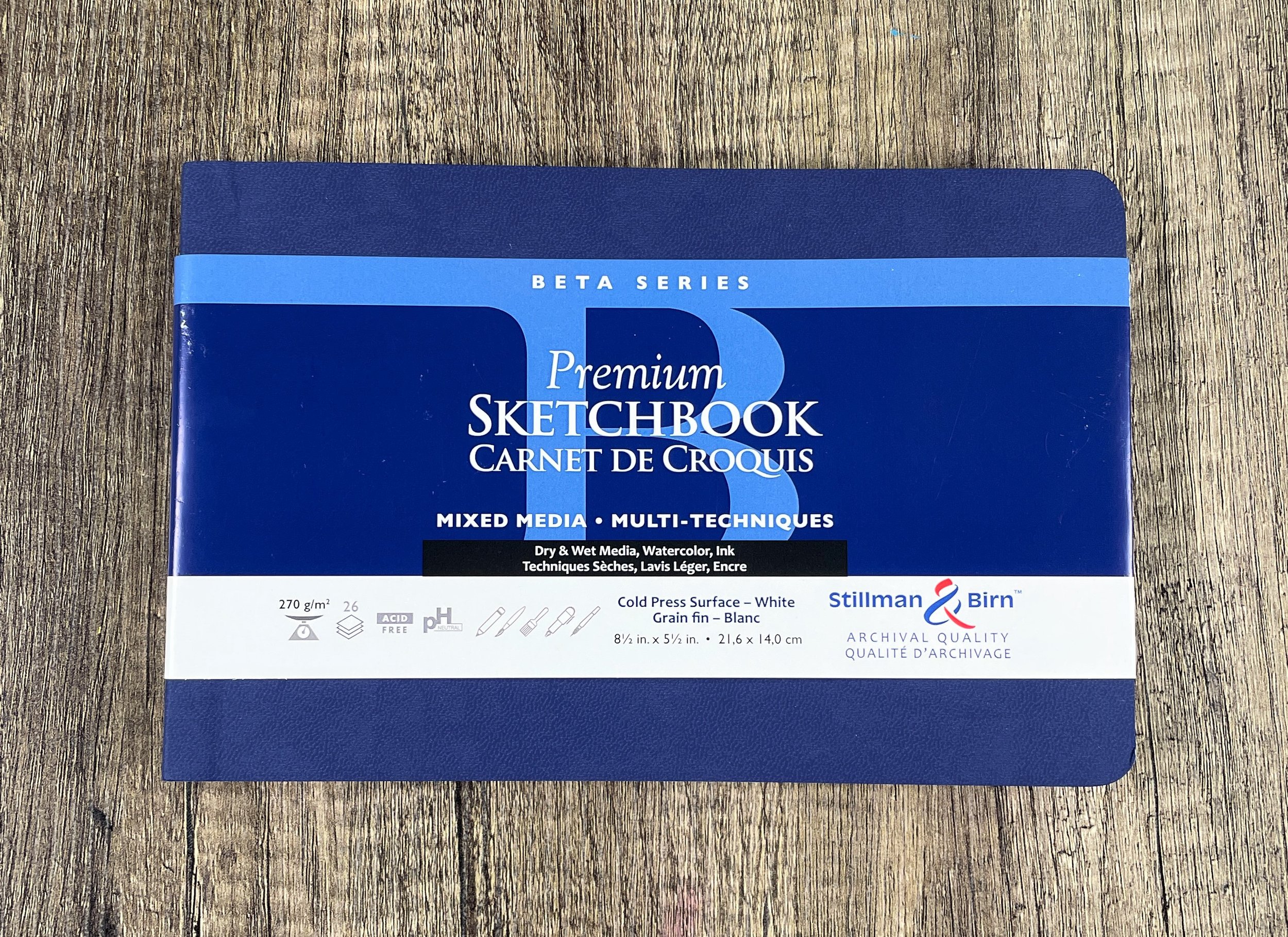 Beta Premium Sketchbook by Stillman & Birn – Sketch Wallet