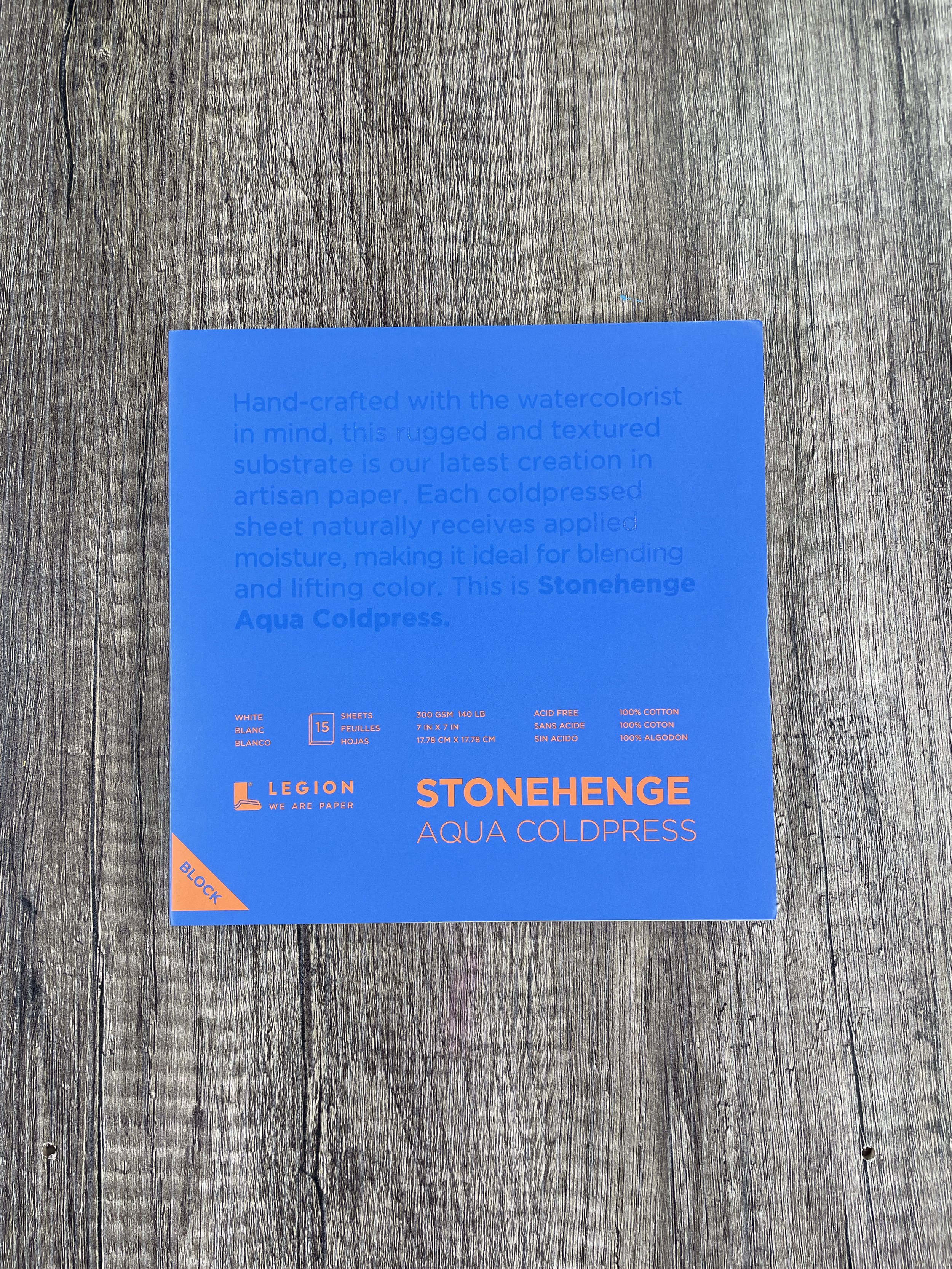Stonehenge Aqua 140lb Watercolor Paper – Rileystreet Art Supply