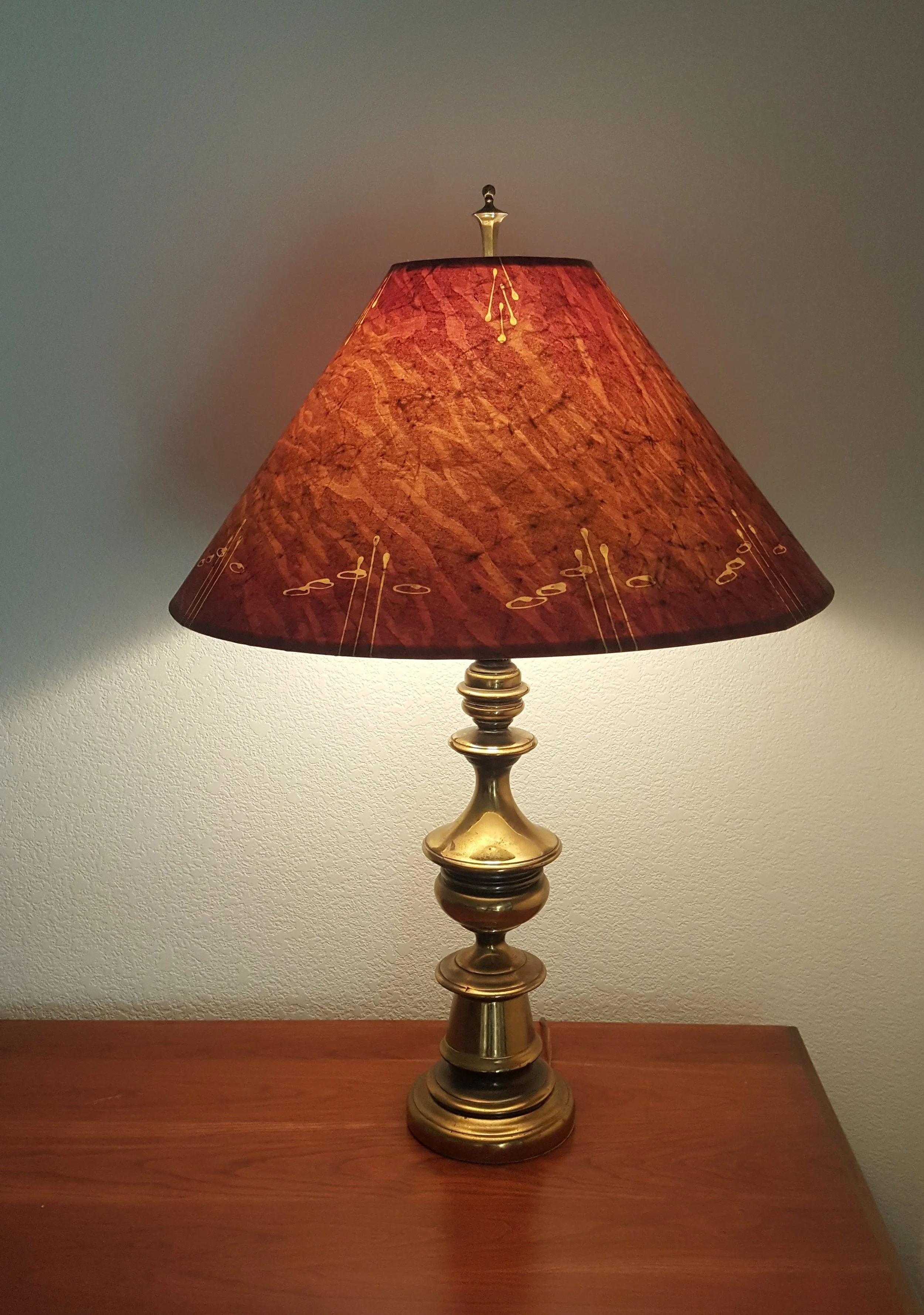 Vintage Stiffel Table Lamp With Shade 520 Estate Things