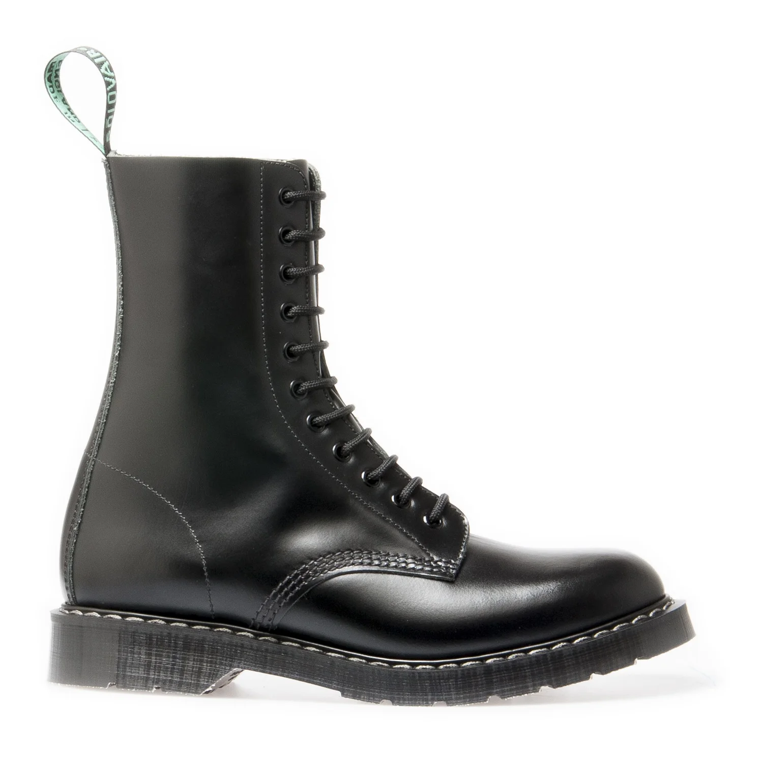 solovair 11 eye steel toe