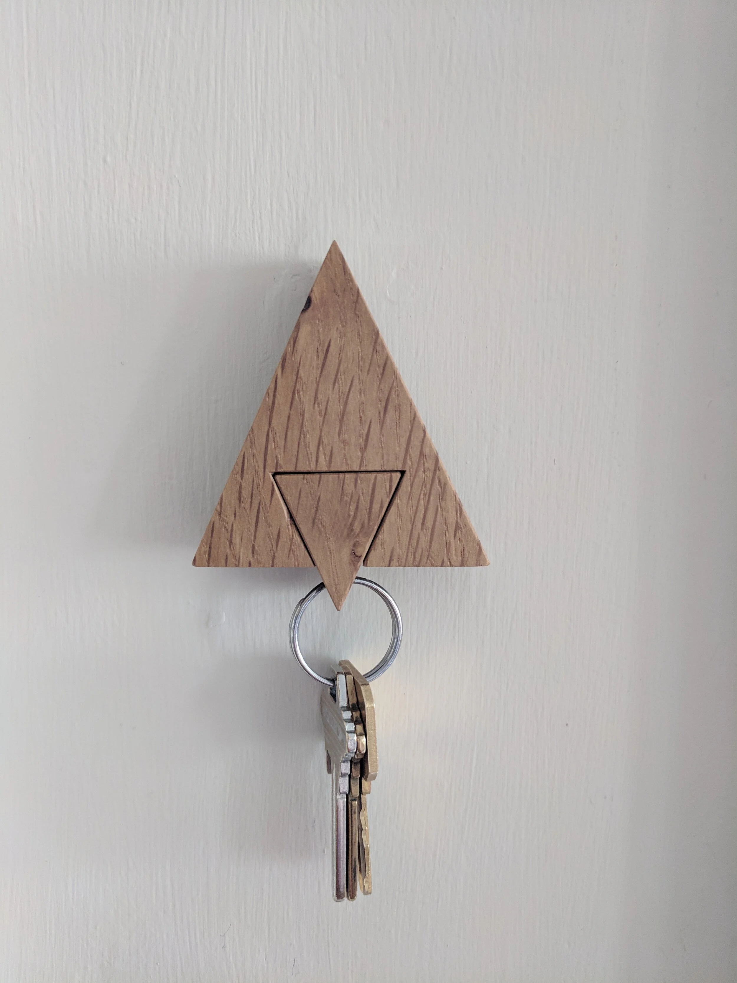 Triangle Key Holder — Kate Chin Park Furniture and Woodwork (Store)