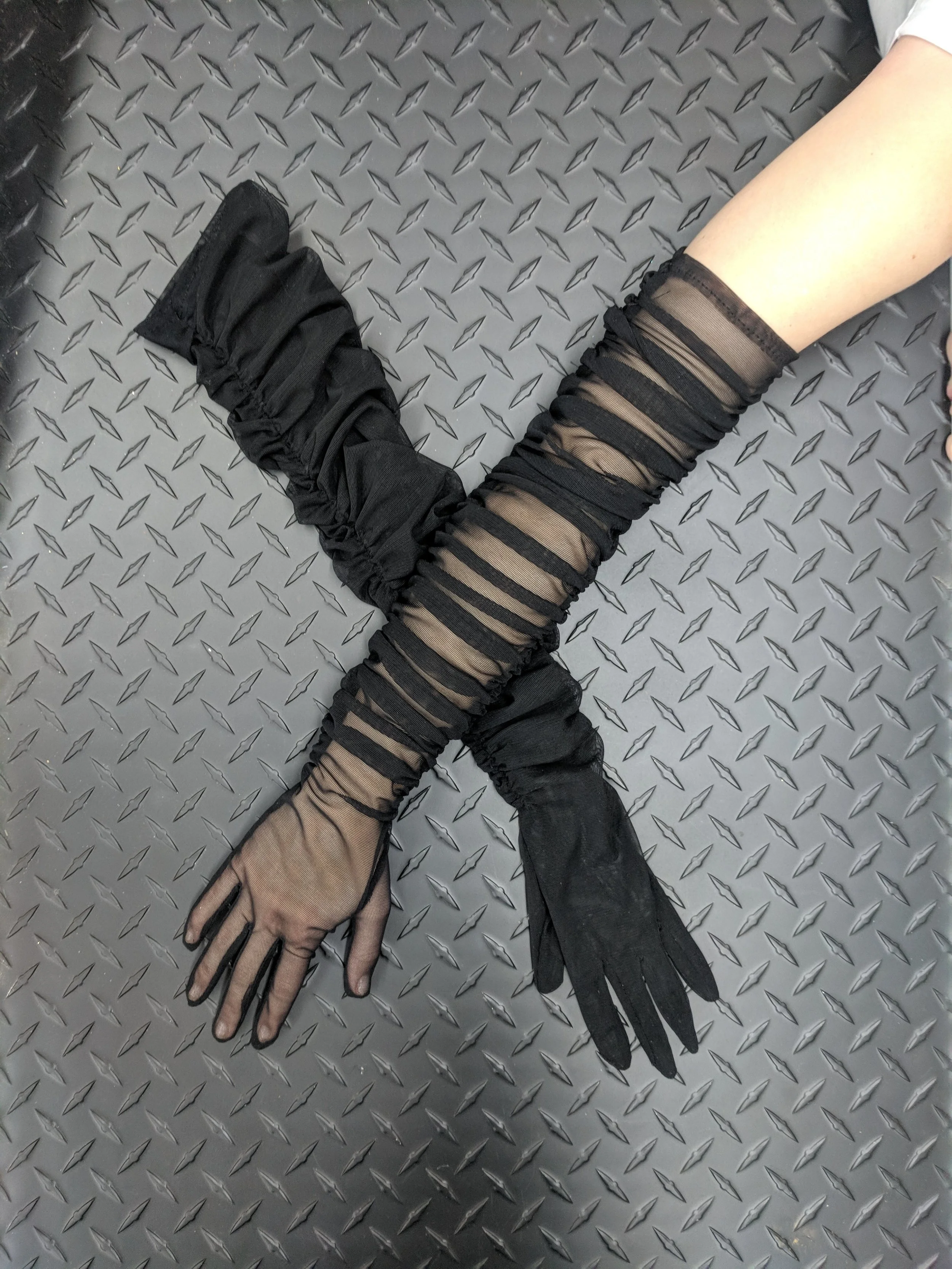sheer gloves