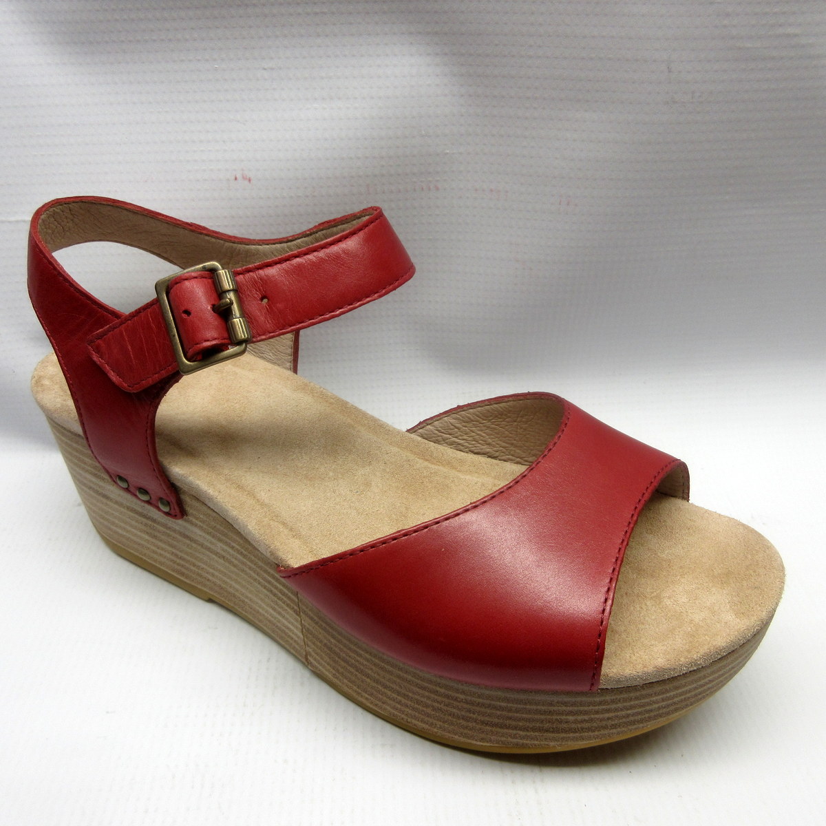 dansko red sandals