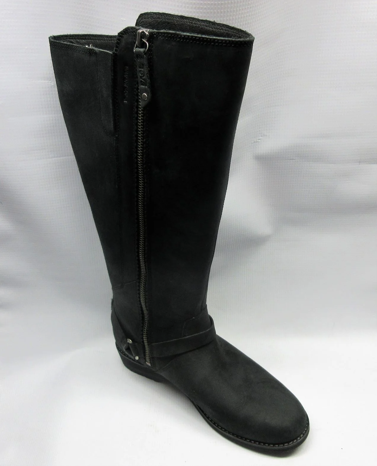 teva tall black boots