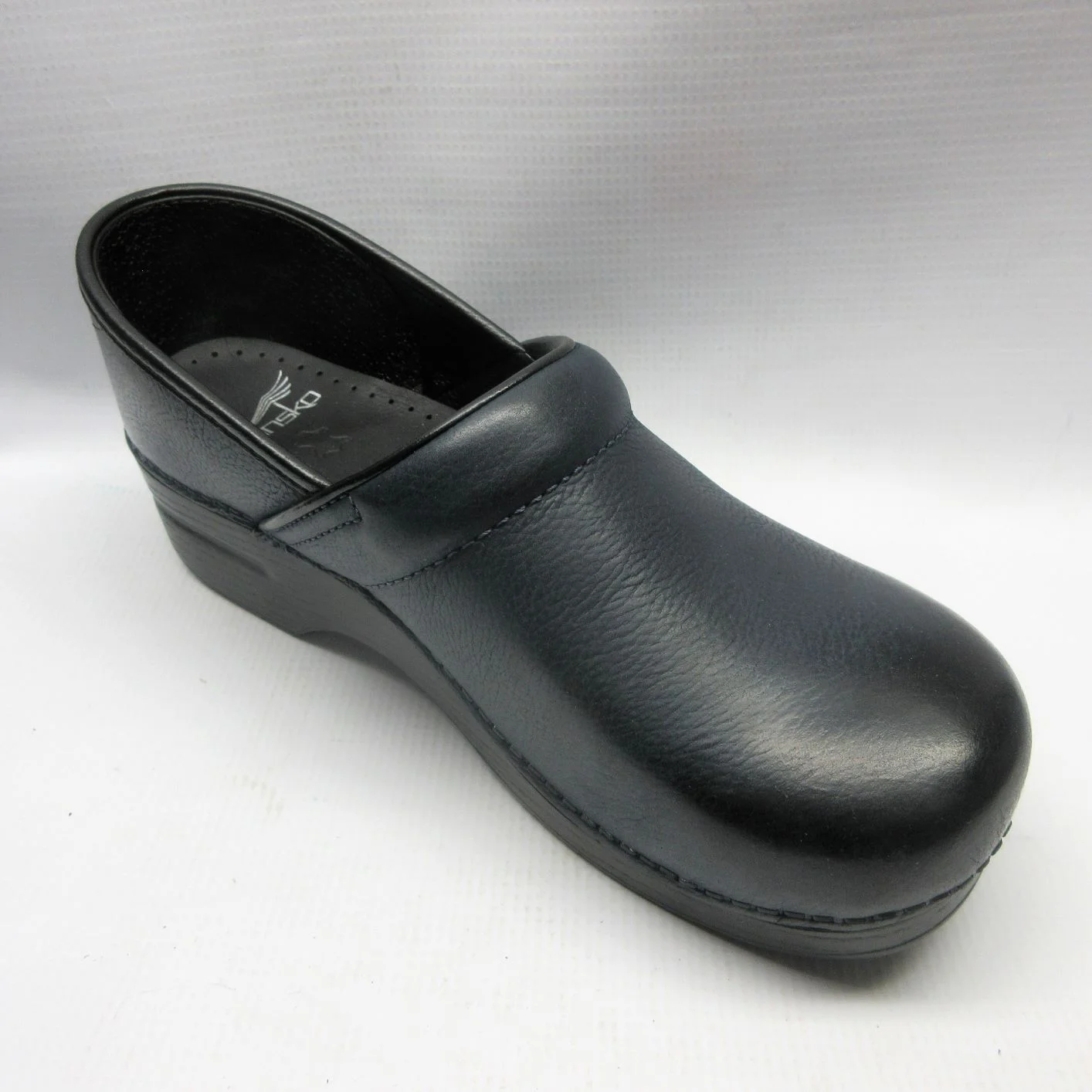 dansko navy shoes