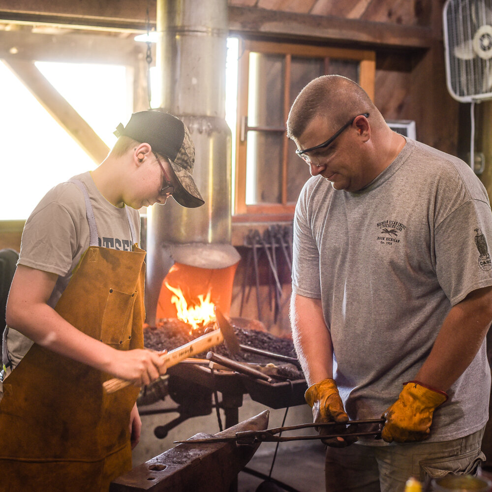 Parent and Teen Blacksmithing — Tillers International
