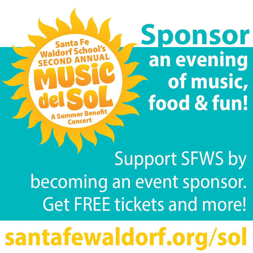 SAVE THE DATE! Our second annual Music del Sol summer concert benefit is next Saturday, August 27th.
Join us to hear three amazing live bands, enjoy tasty dishes from local food trucks, and to come together as a community. Please share the word with 