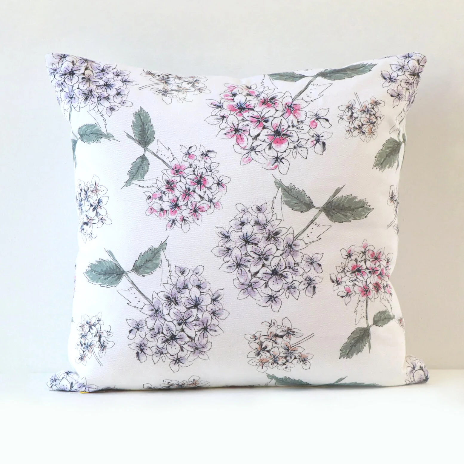 hydrangea cushion covers