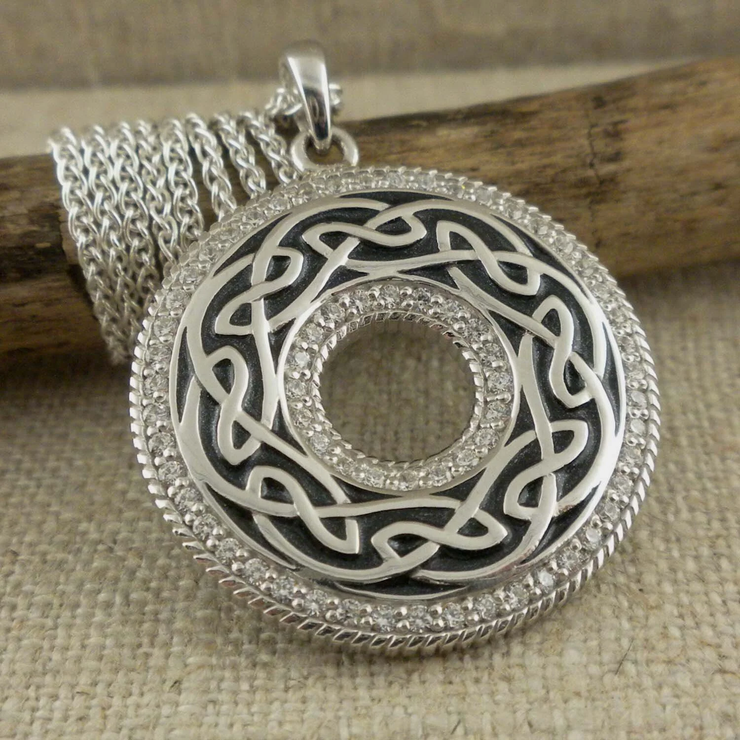 Celtic enamel jewelry top