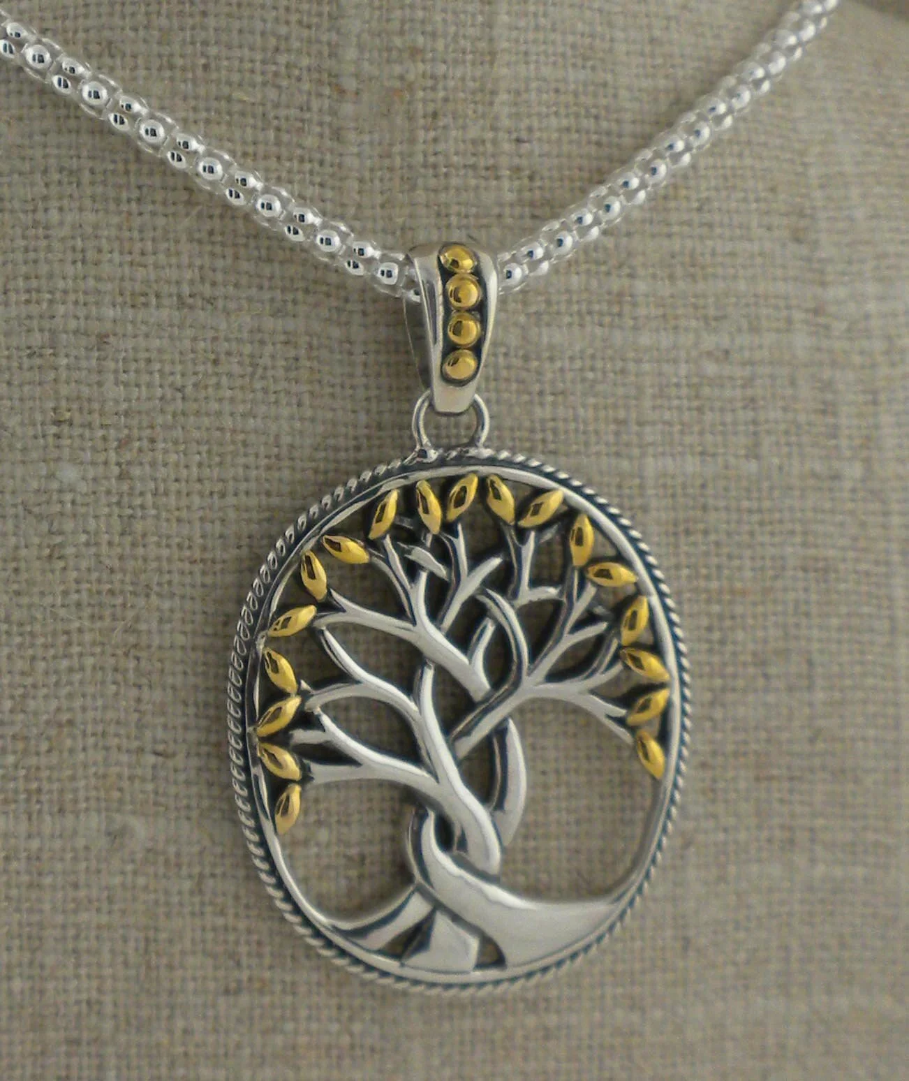 Celtic Jewelry Tree Life Pendant, Celtic Tree Life Necklace