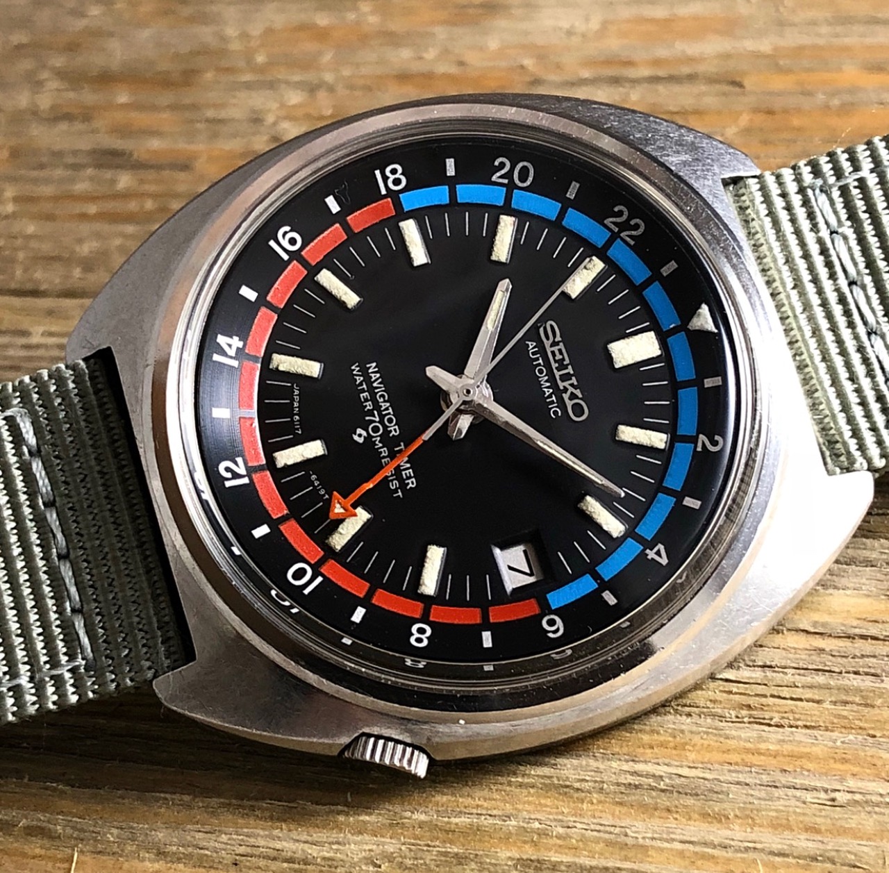 seiko automatic navigator timer