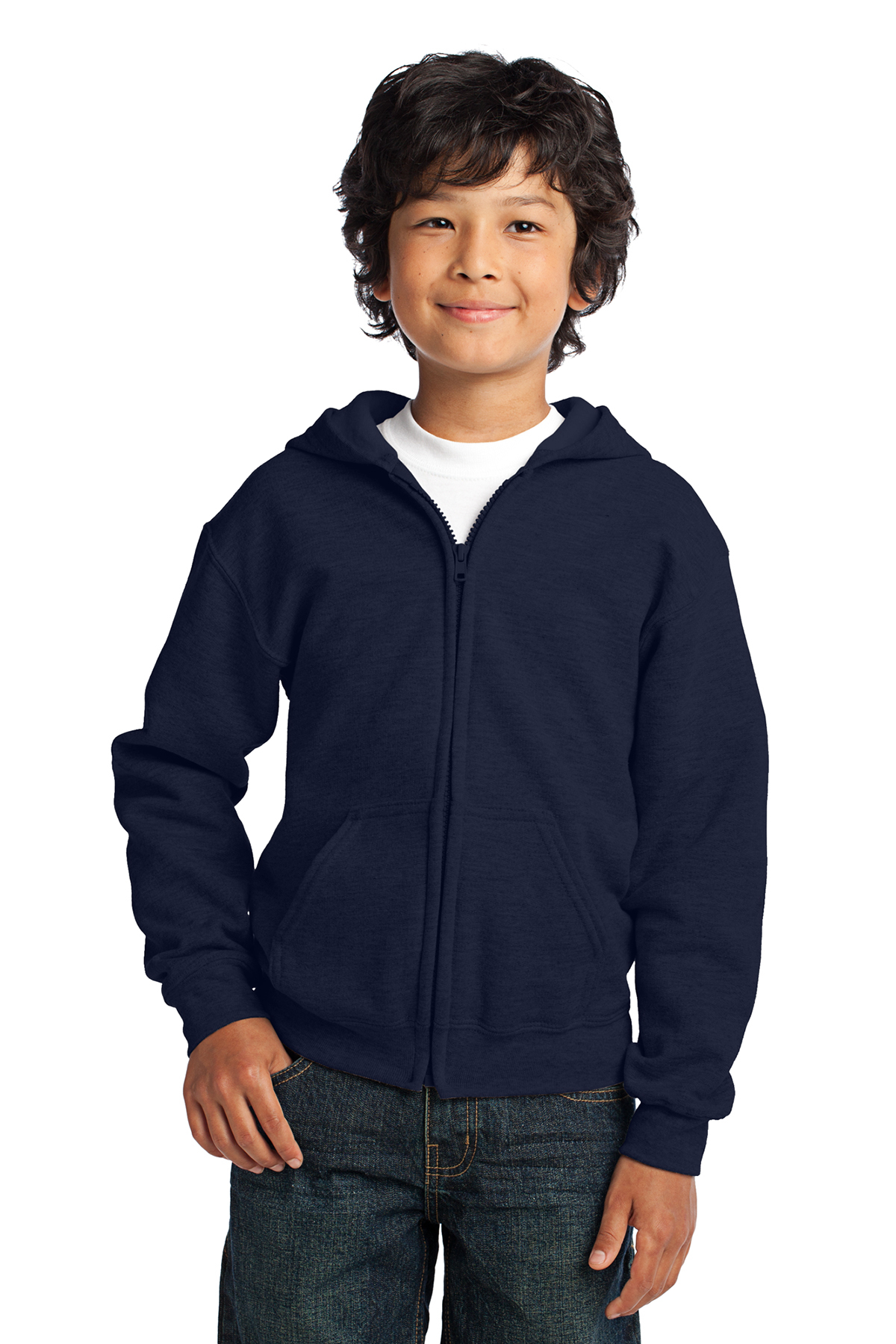 gildan youth hooded sweatshirt