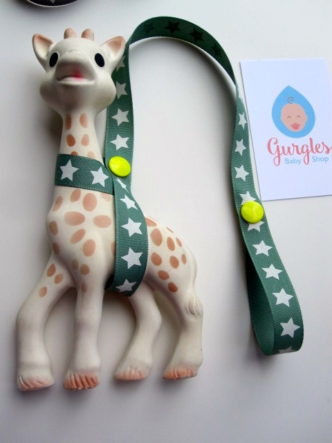 Sophie the giraffe harness saver leash toy holder pram strap 