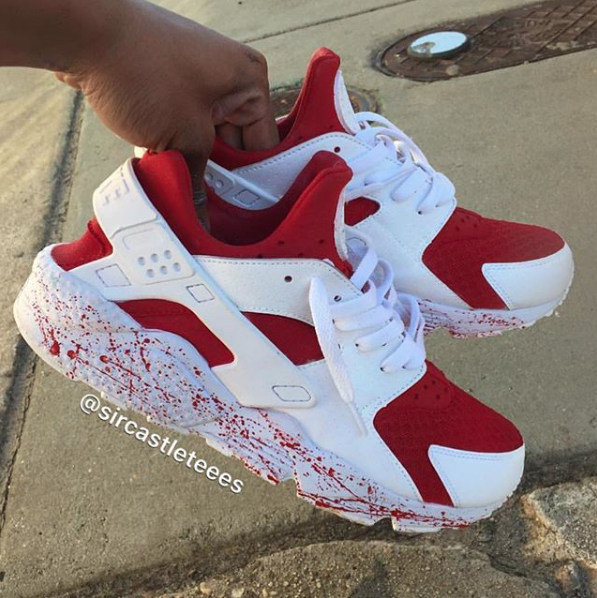custom painted huaraches