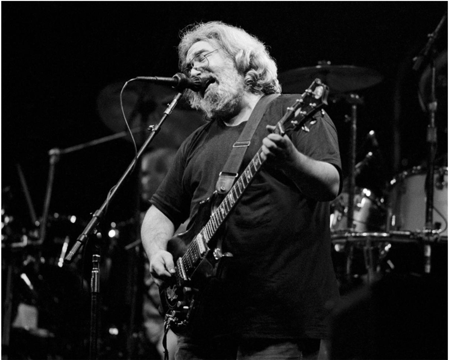 Jerry Garcia Grateful Dead Oakland Coliseum Ca 1987