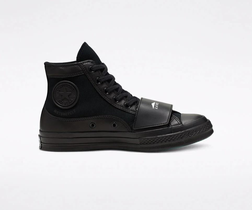 Converse x Neighborhood Chuck 70 Hi Moto in Black — MAJOR