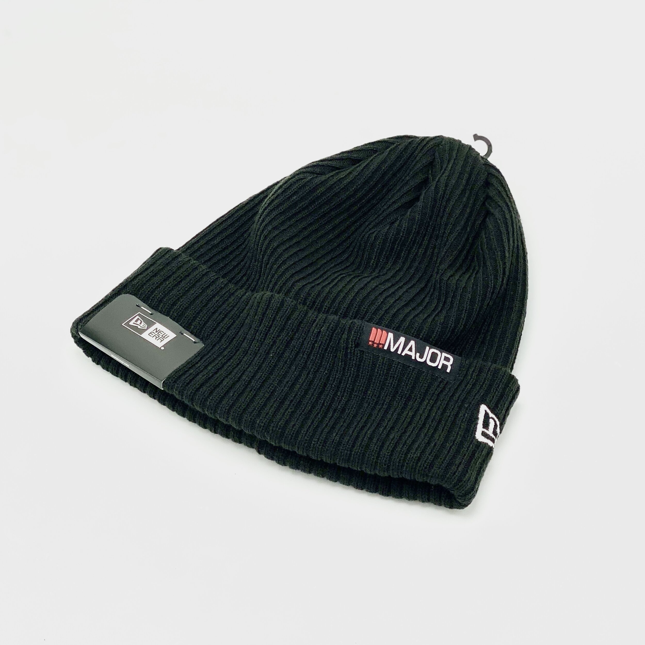 new era black cuff beanie knit