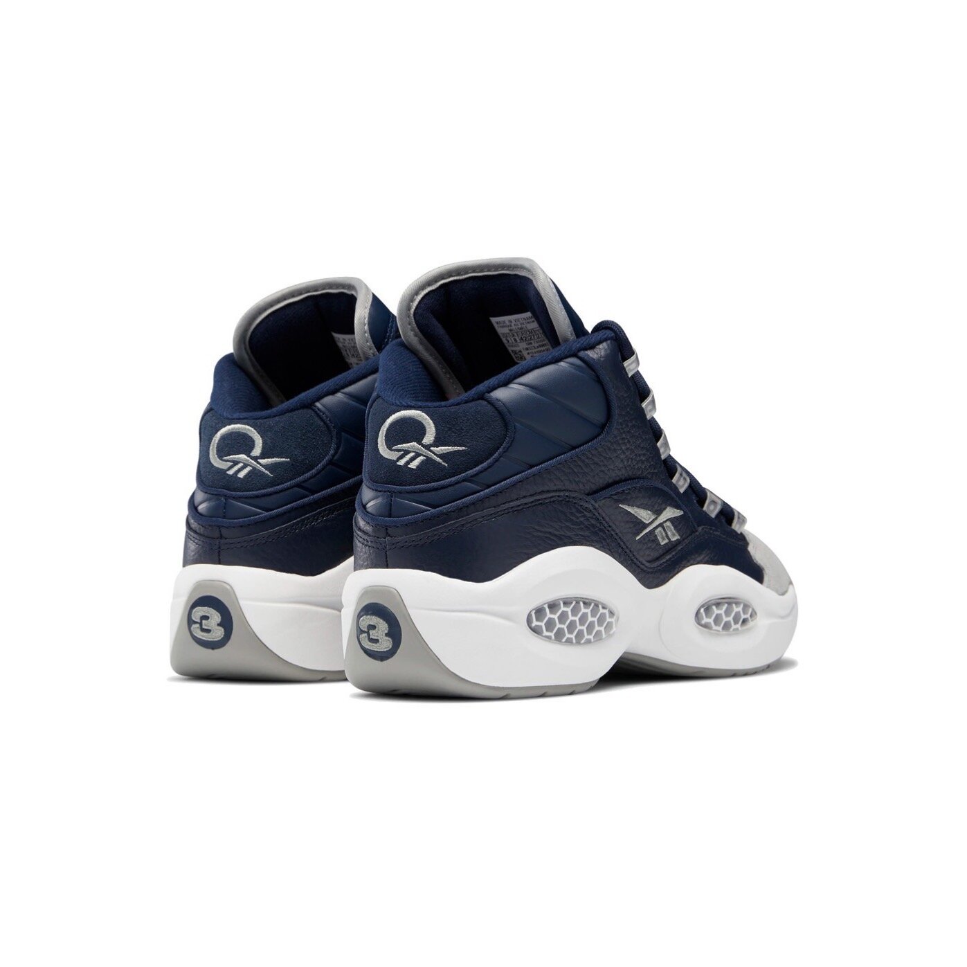 blue questions reebok