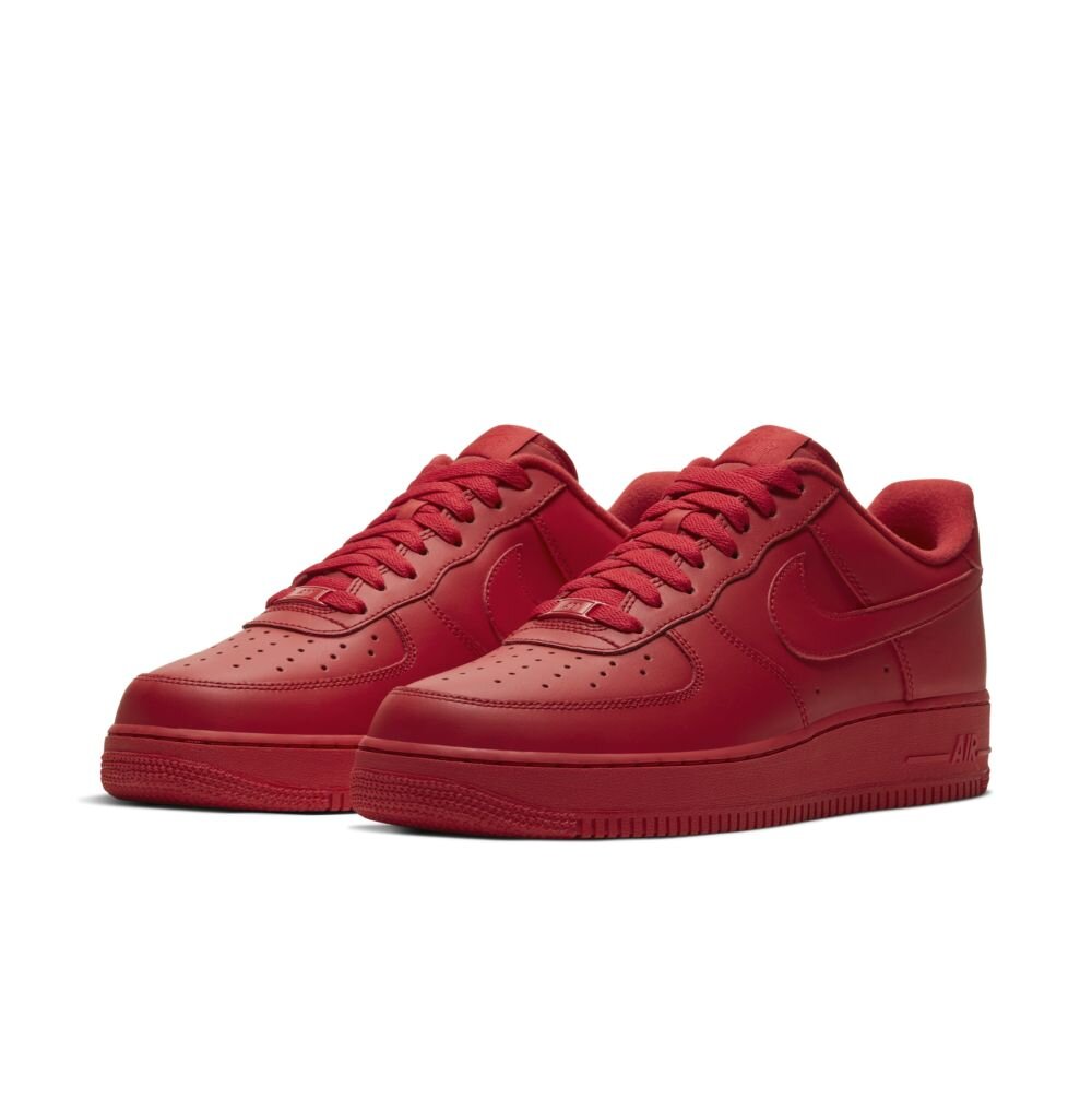 all red air force 1s