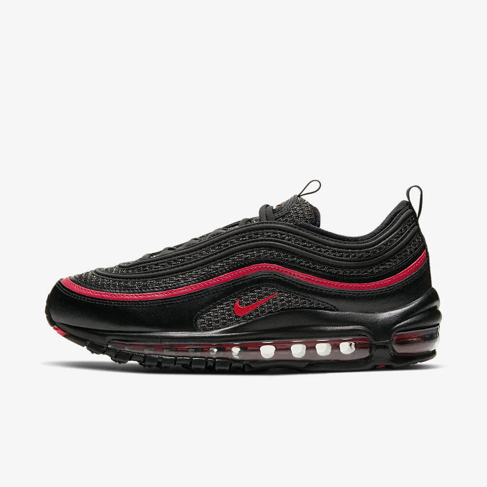 Nike Women's Air Max 97 in Black/Red 