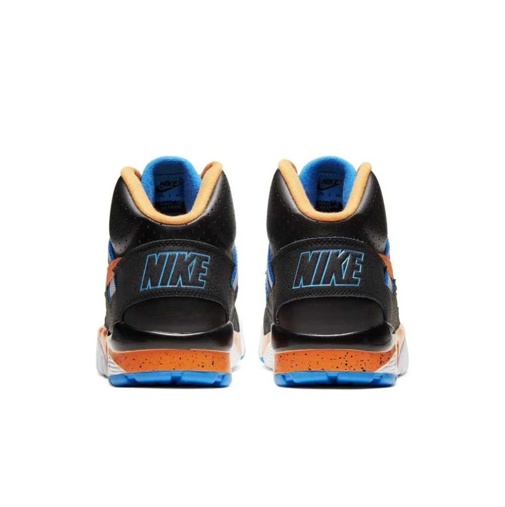 nike air trainer sc high orange blue