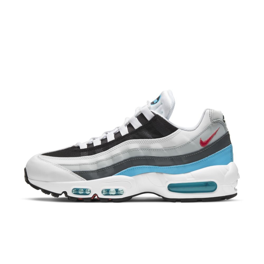 nike air max 95 100 white-nw grn