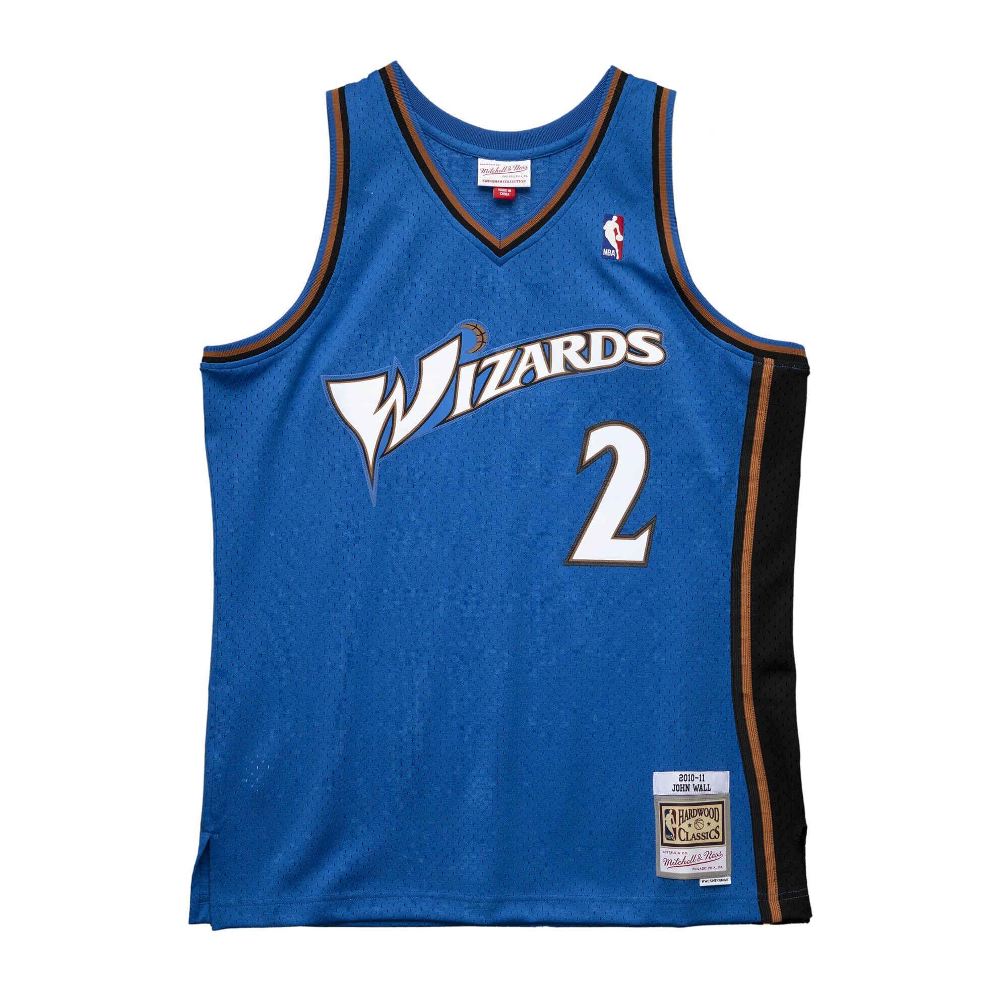 wizards blue jersey