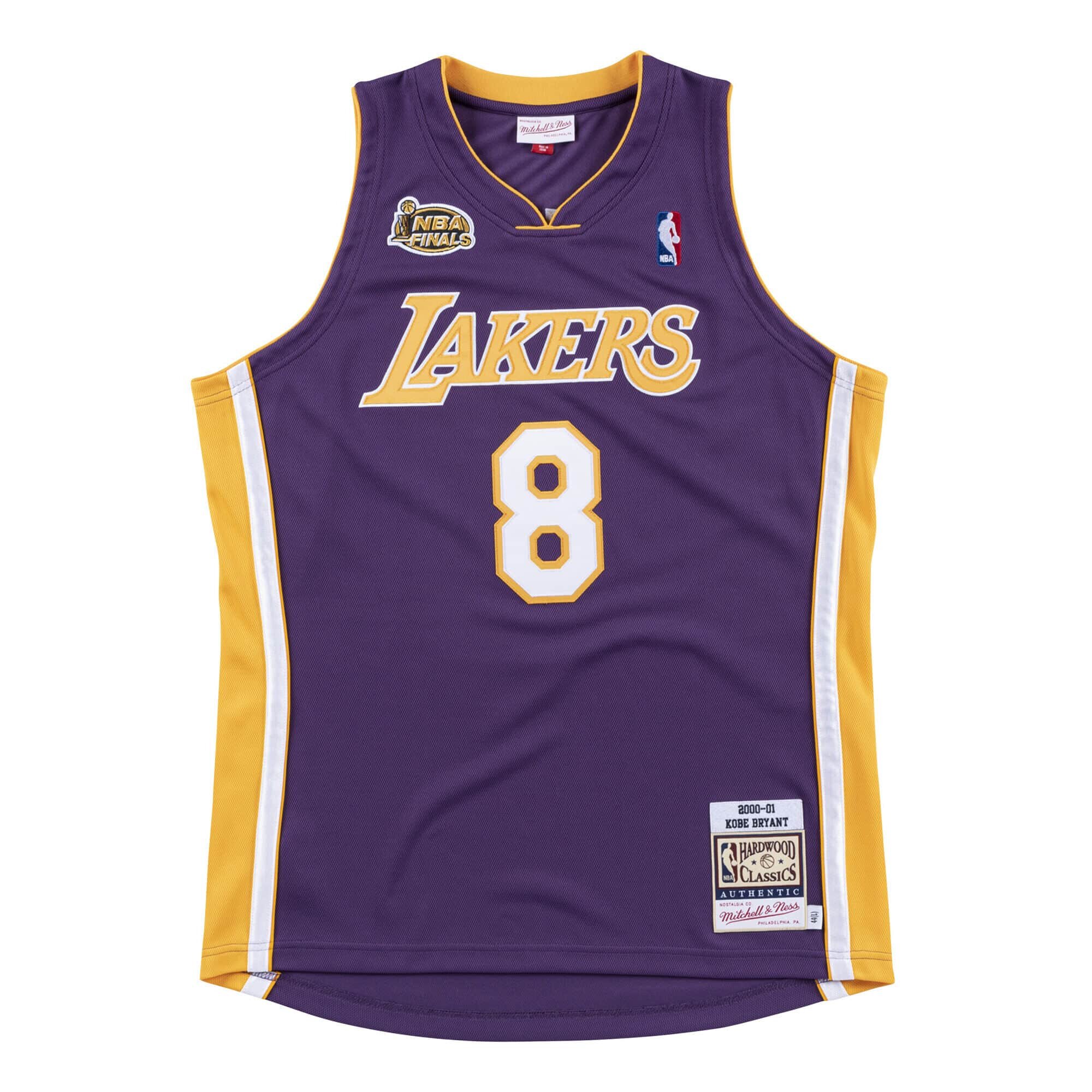 los angeles lakers mitchell ness kobe bryant jersey 08 09 large authentic  44 NBA