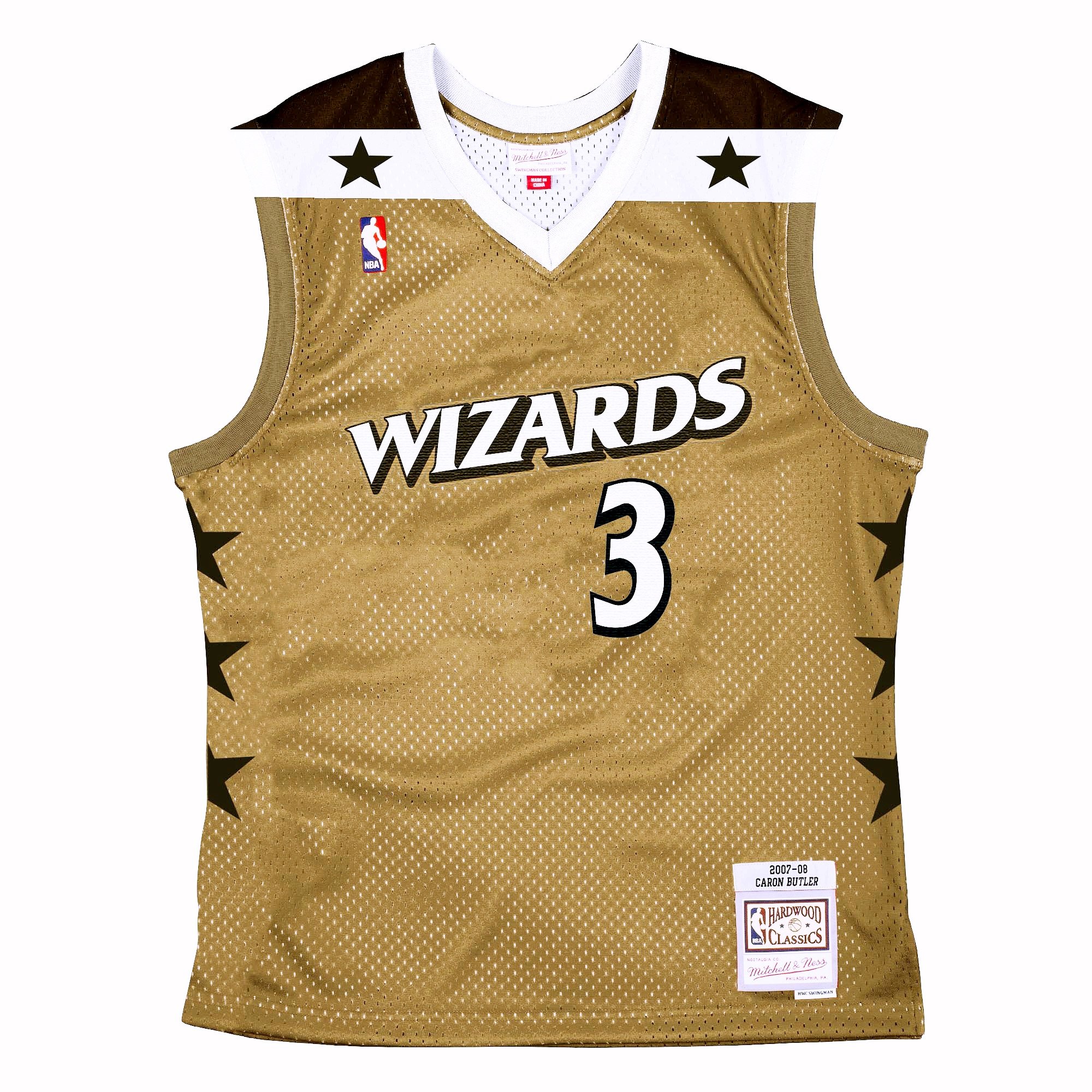 Mitchell & Ness Washington Wizards Swingman Jersey 2007-08 Caron Butler — Major