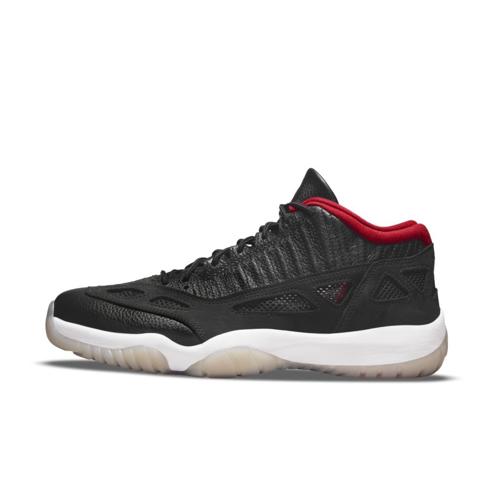 Air Jordan 11 Retro Low IE in Black/Red — MAJOR