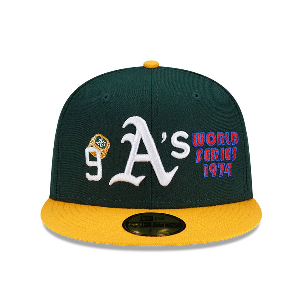 New Era Oakland Athletics Count The Rings 59Fifty Fitted — MAJOR