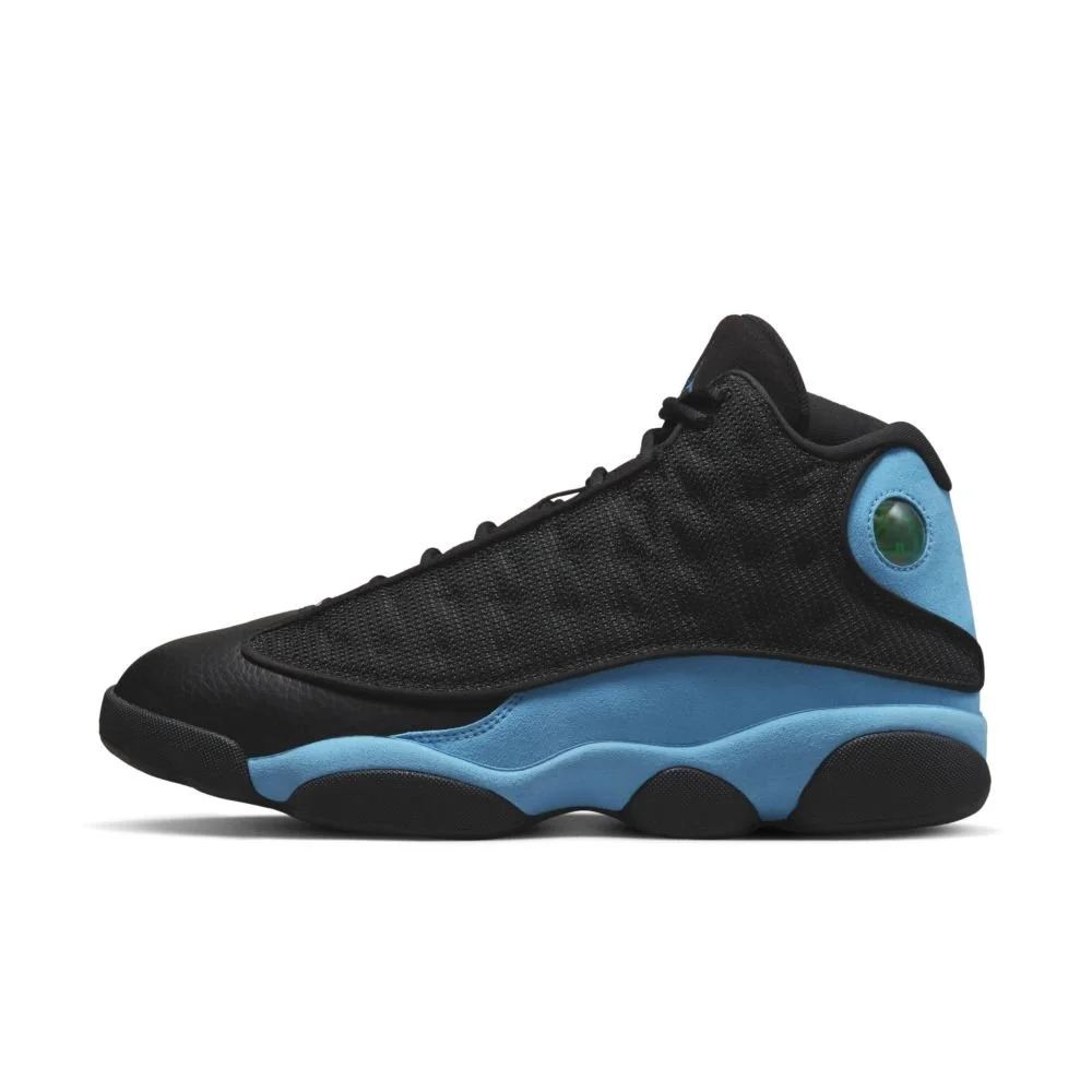 Air Jordan 13 Retro in Black/University Blue — MAJOR