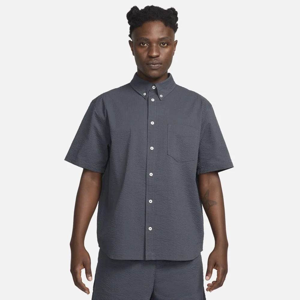 Nike button up sale