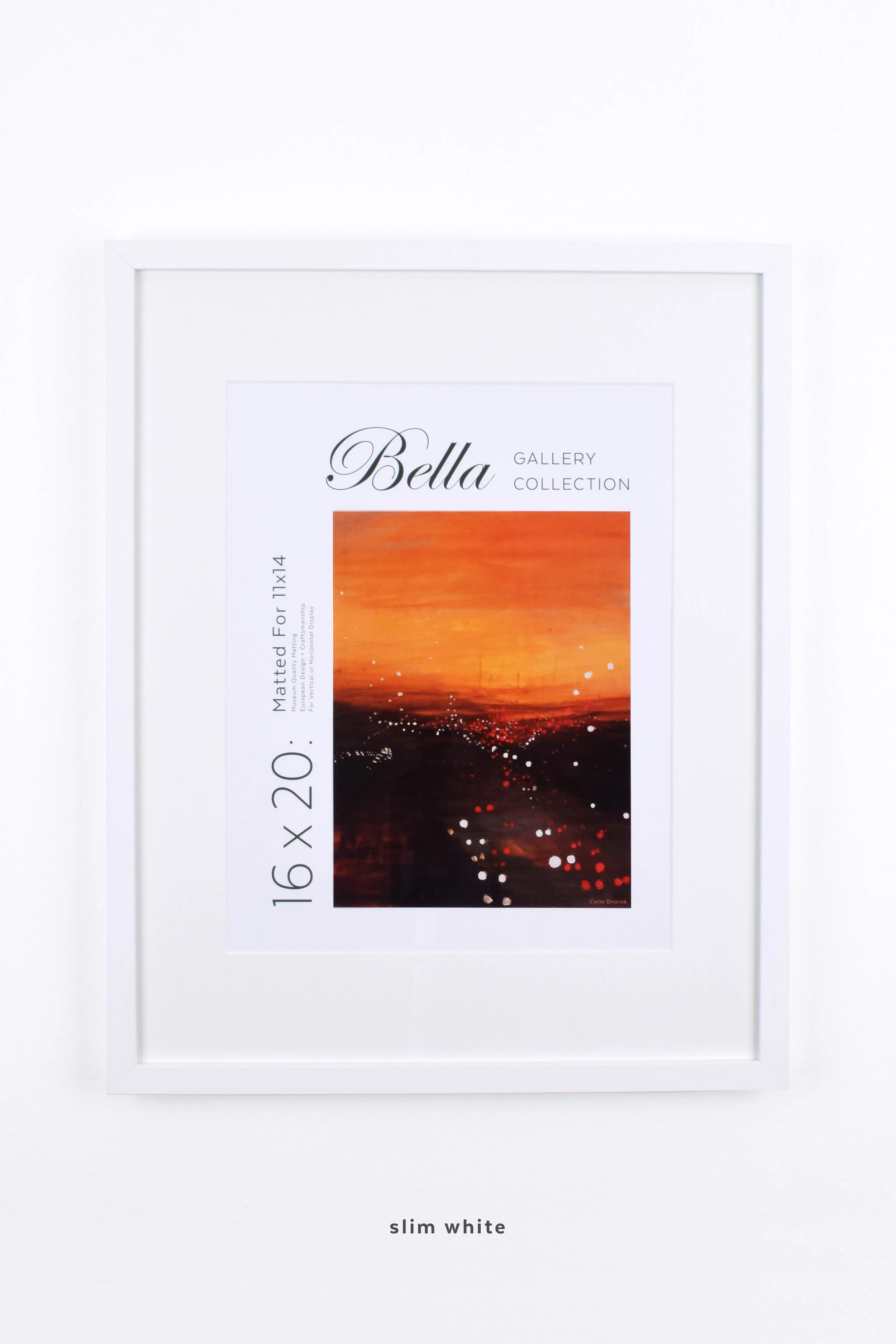 The Triptych 16x20 Chicago Frame Shop Custom Picture Framing