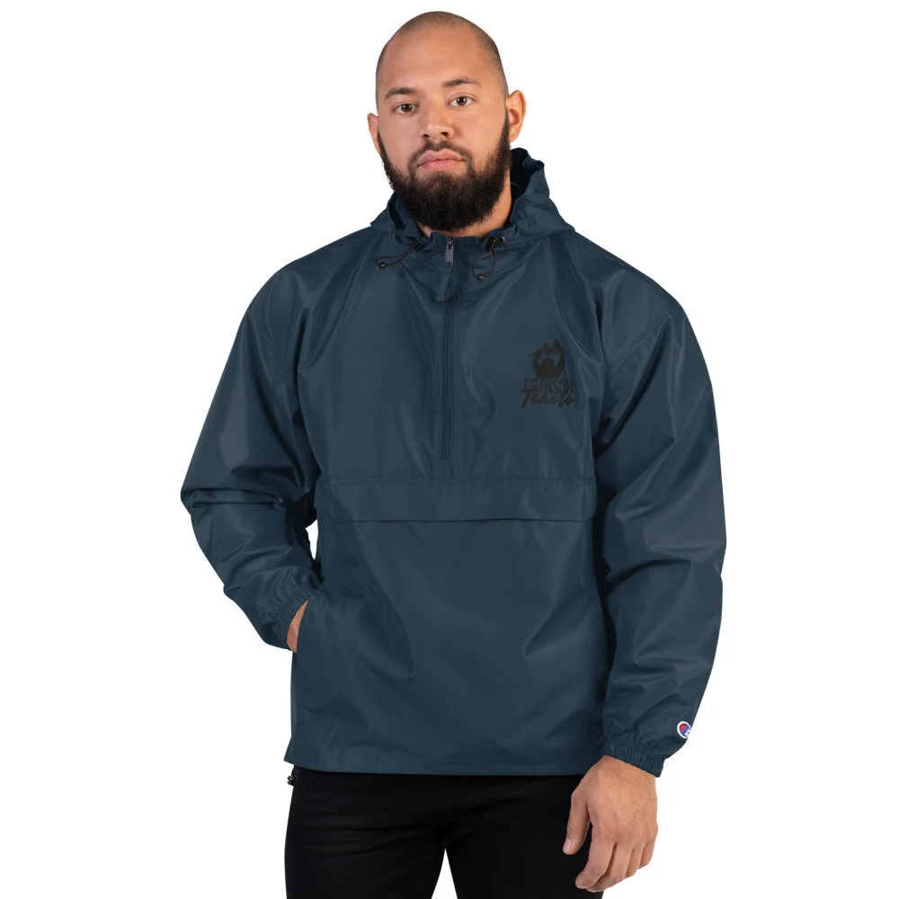 Embroidered Champion Packable Jacket 