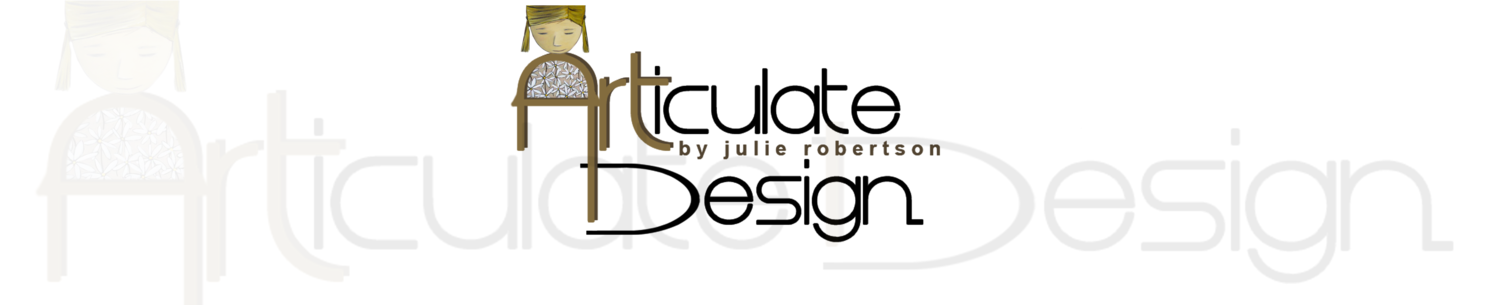 Articulate Design by artist Julie Robertson