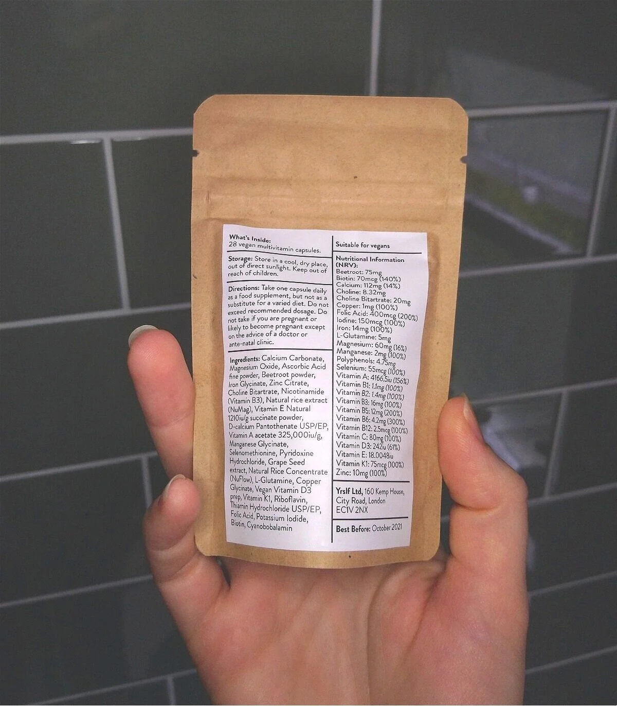 Best Vegan Multivitamin 2021 Yrslf Multivitamins — Beauty not cruelty