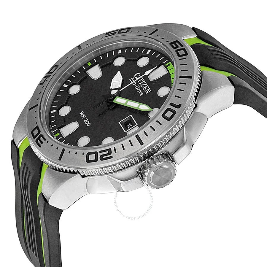 citizen eco drive scuba fin