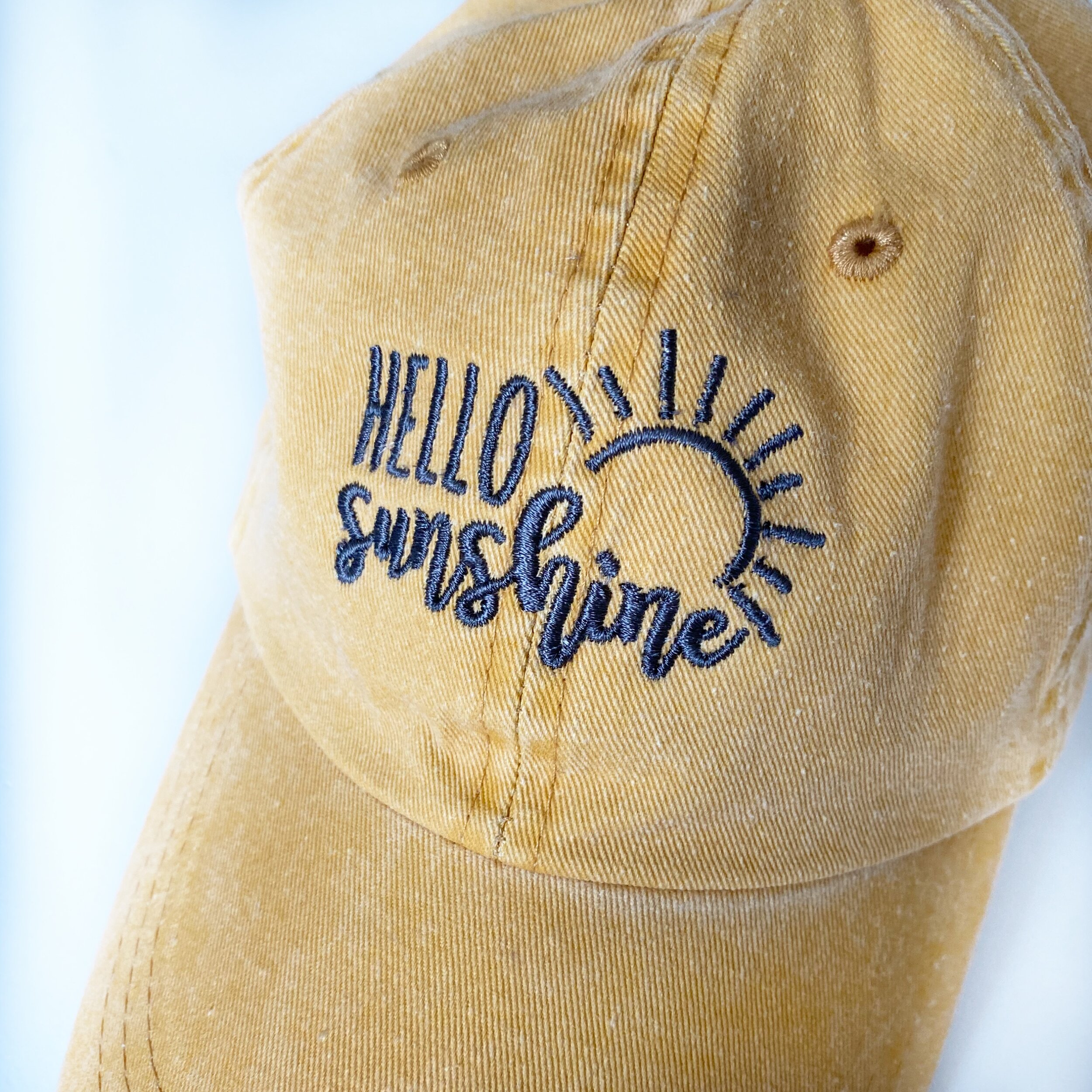 Original Sunshine Vintage White Cap — Original Sunshine