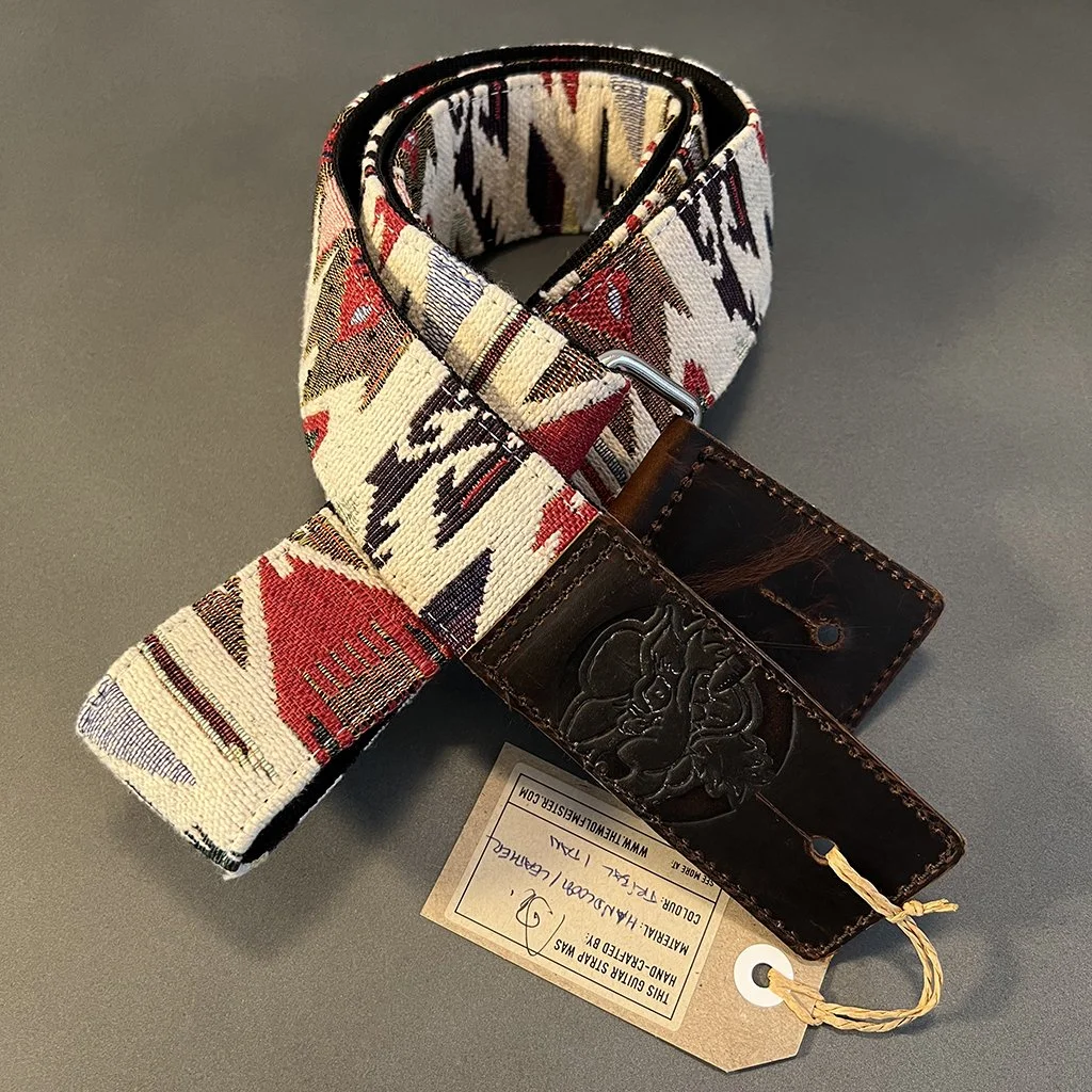 Tribal cheap guitar strap