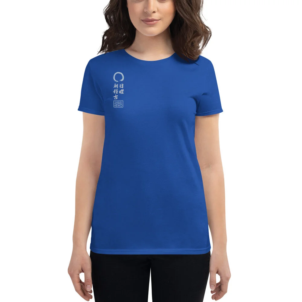 Royal blue hot sale tshirt women