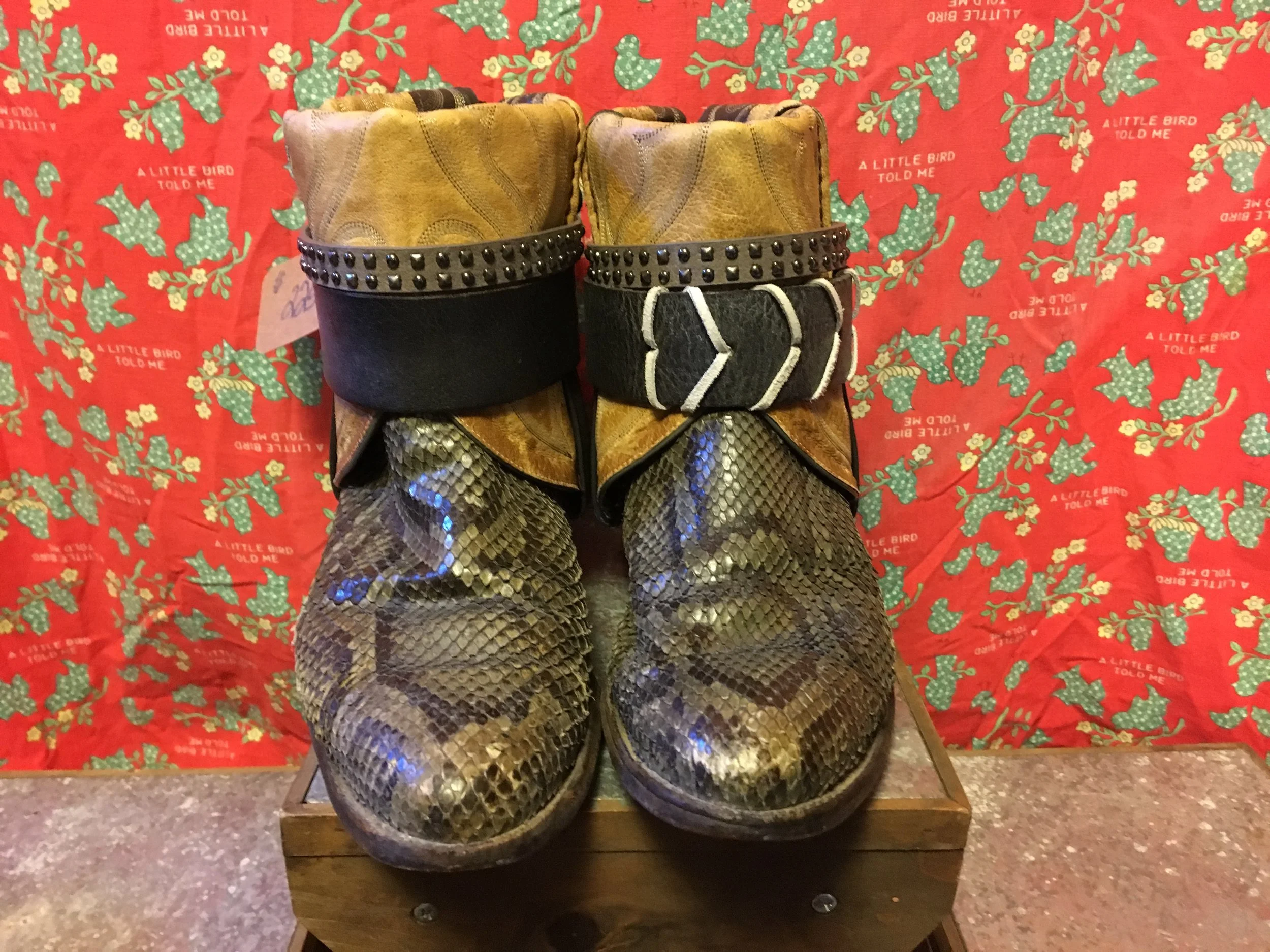 tony lama snakeskin