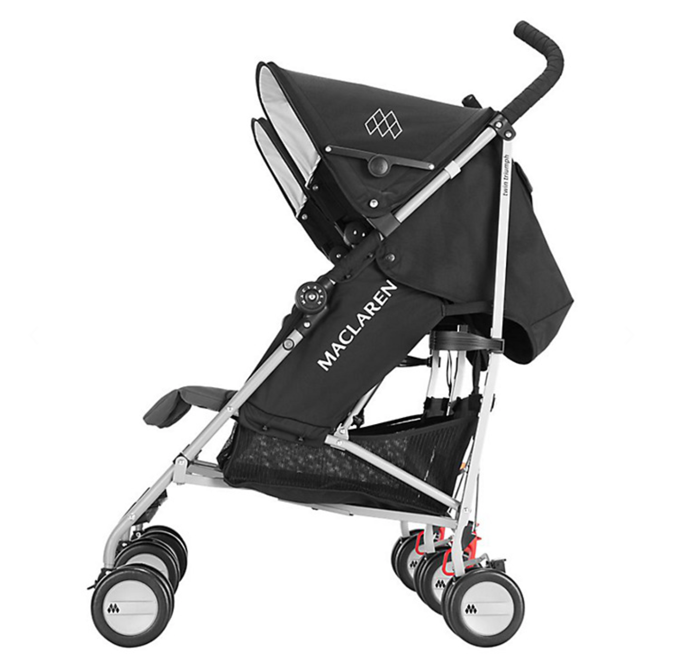 maclaren twin pram