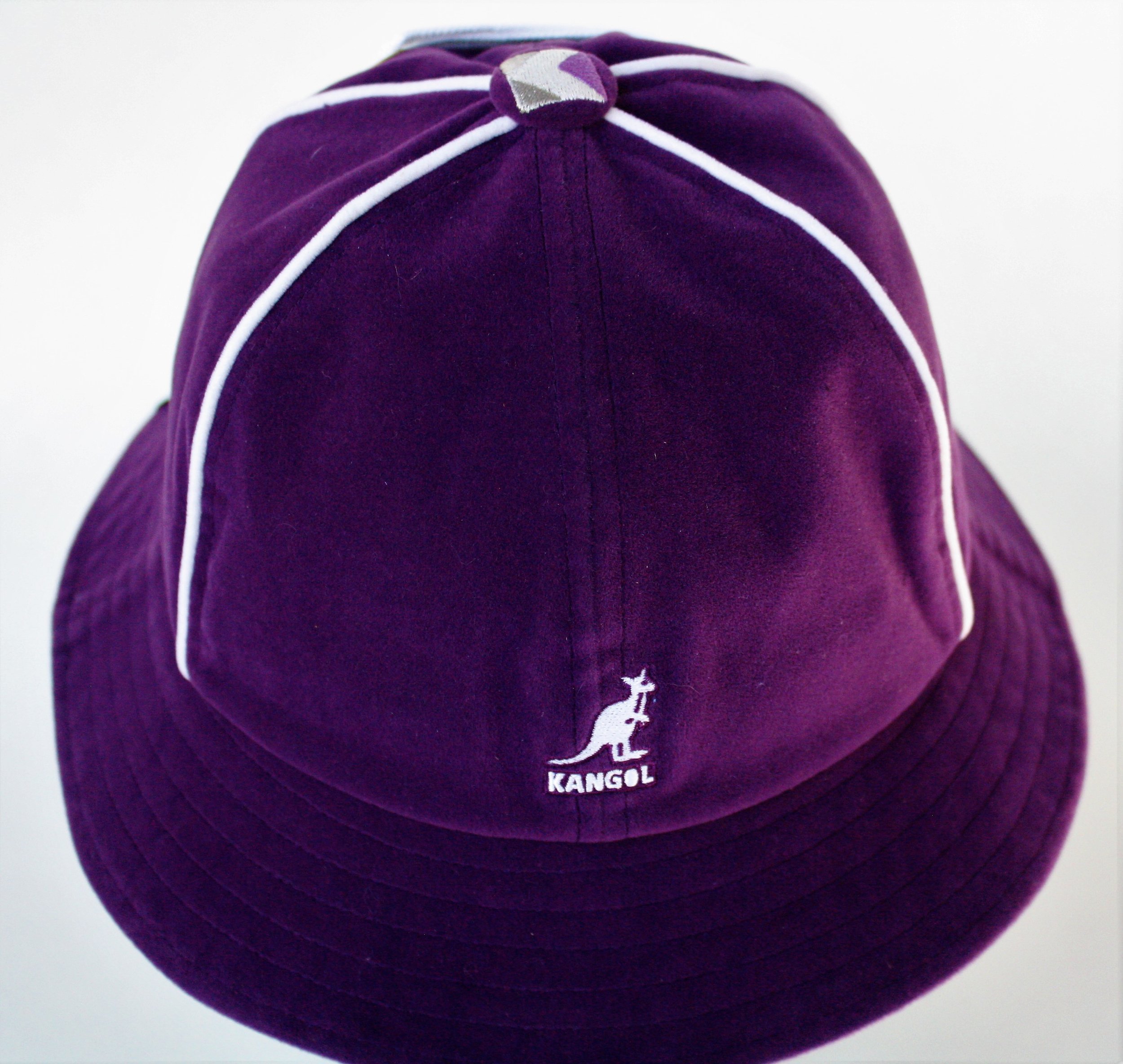 kangol bucket hat purple